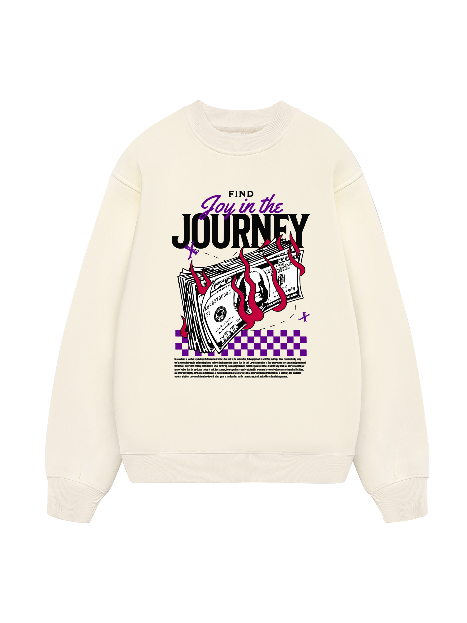 Money Find Joy In The Journey Sweater