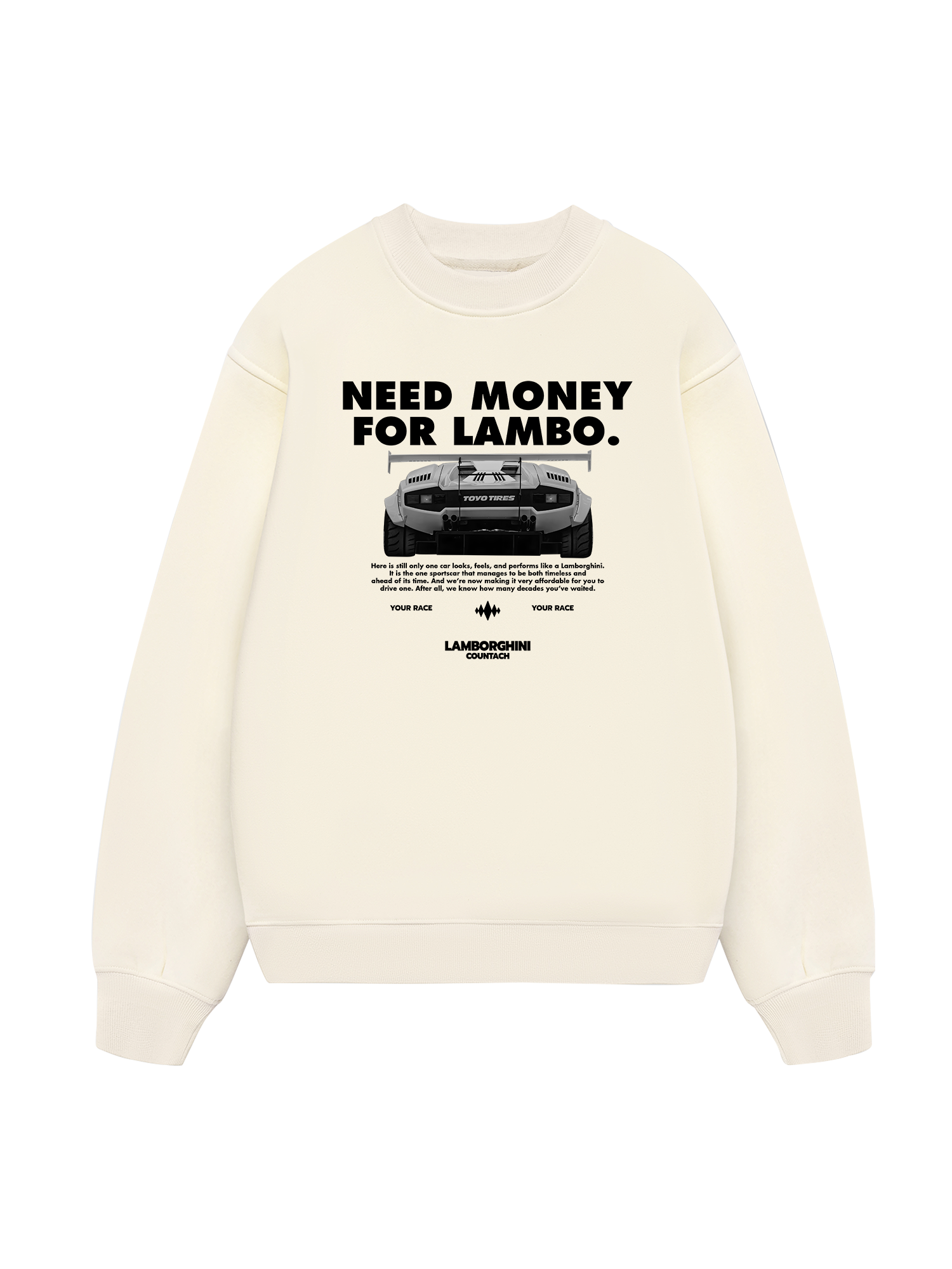 Lamborghini Countach LBWK Sweater
