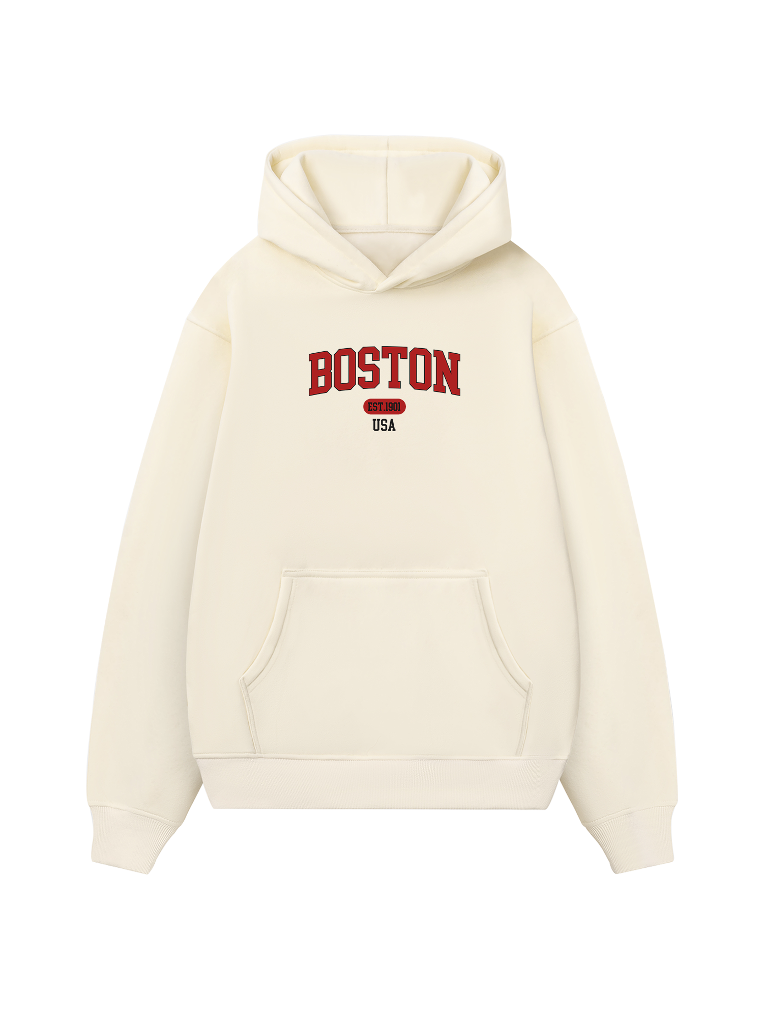 Baseball Collage Boston Hoodie