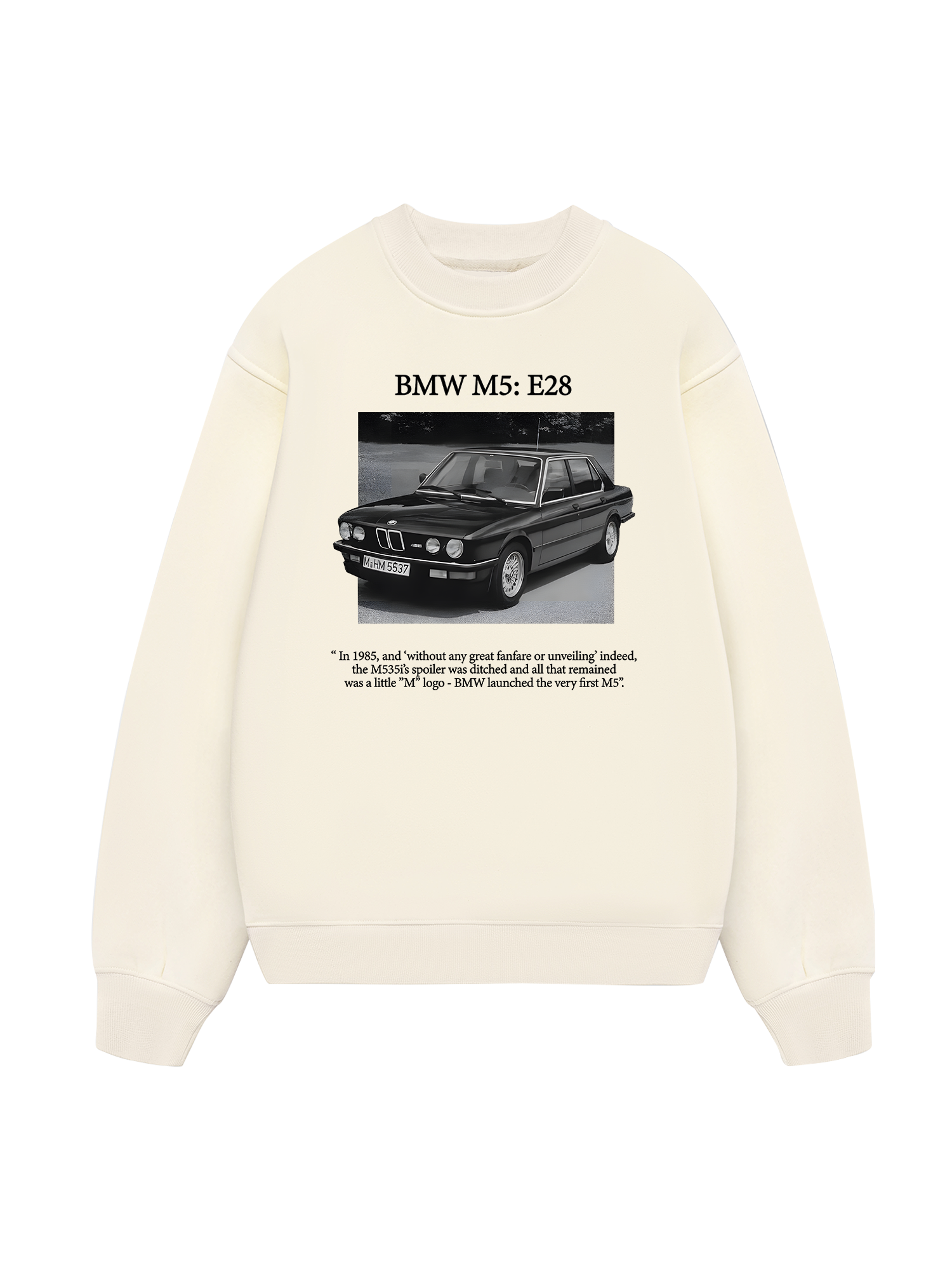 BMW M5 E28 Sweater