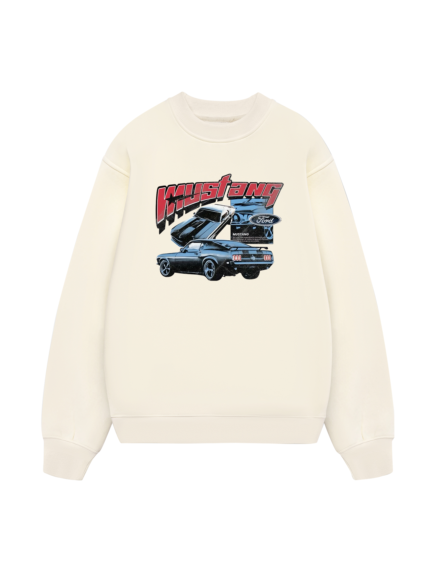 Ford Vintage Blue Sweater