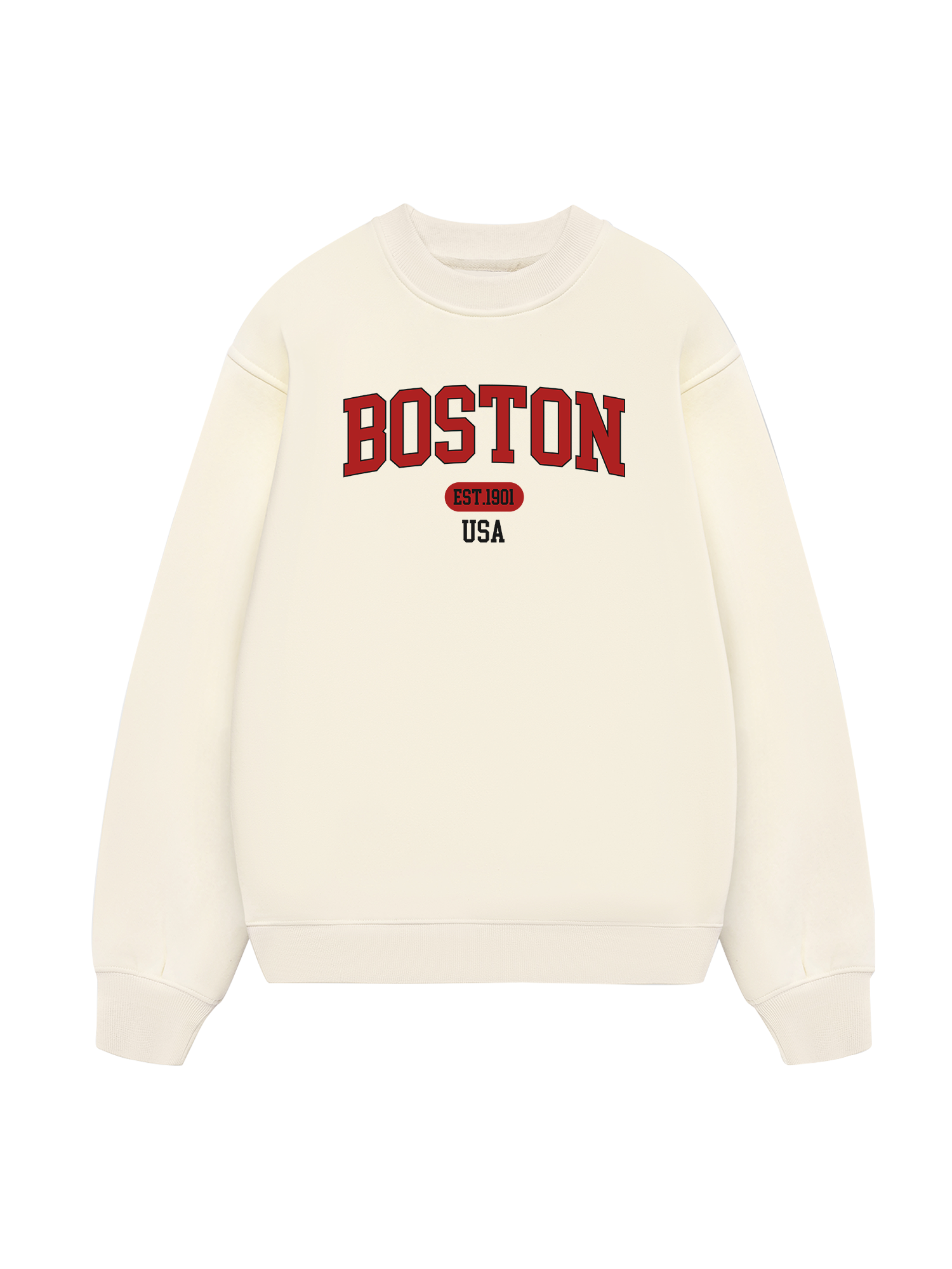 Baseball Collage Boston Sweater