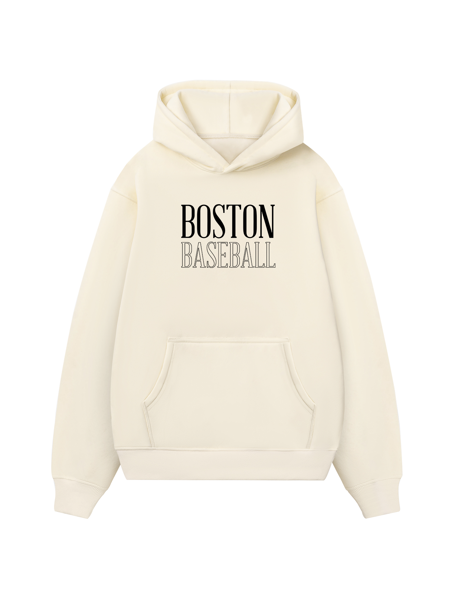 Baseball Basic Boston Hoodie