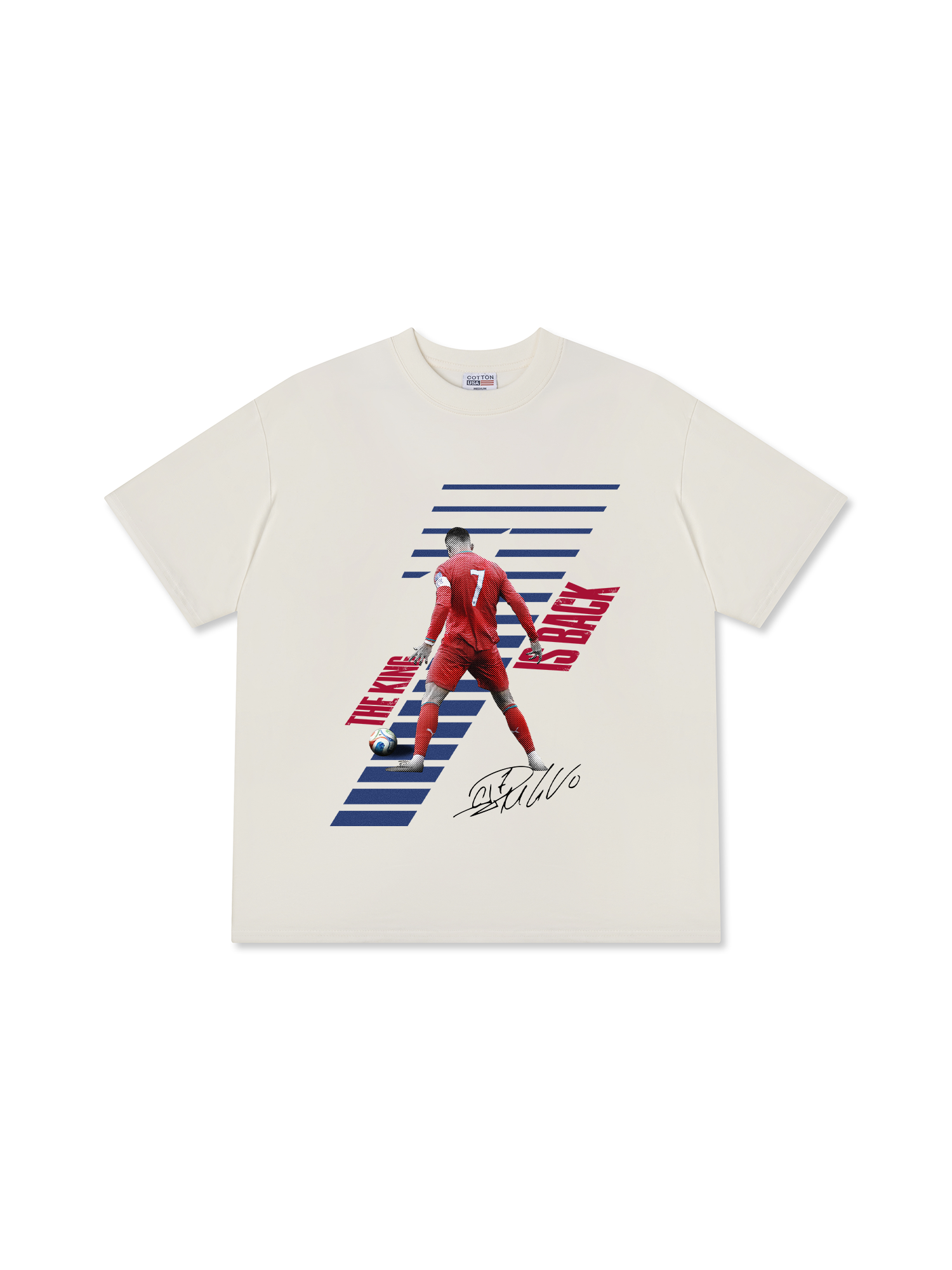 Áo Thun Relaxed Fit The King Is Back