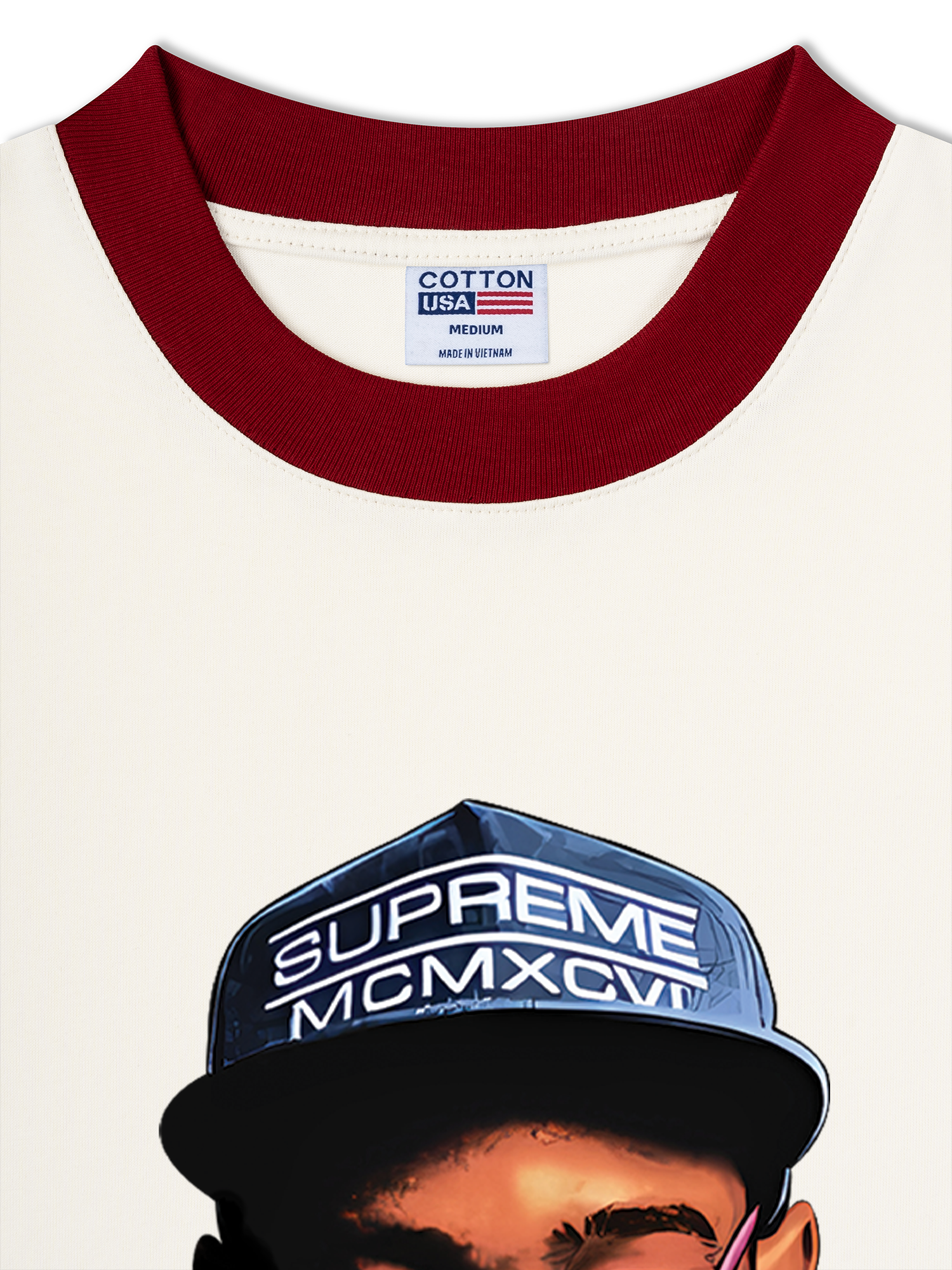 Áo Thun Ringer Relaxed Fit Call Me When You Get Lost Tyler