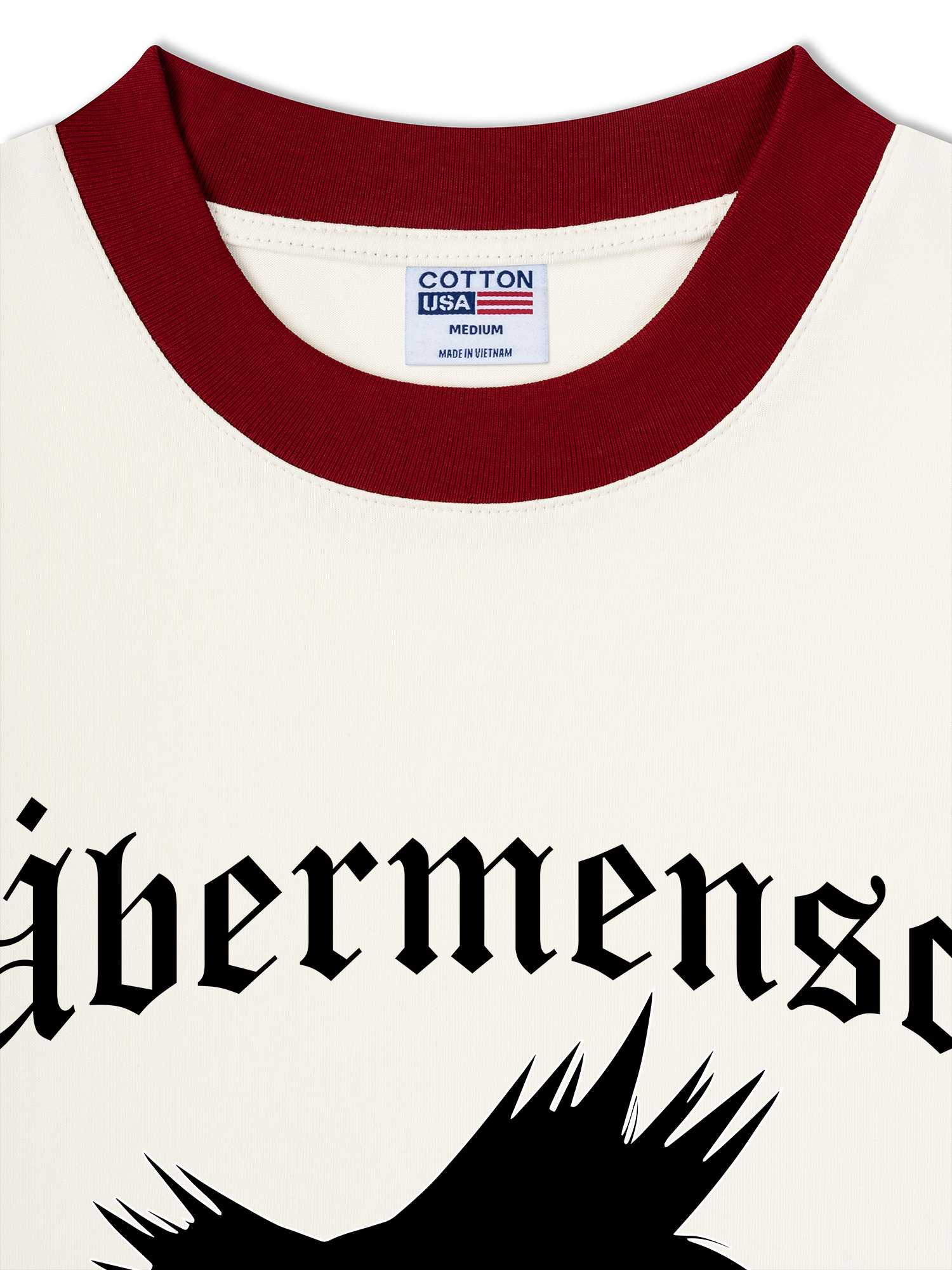 Áo Thun Ringer Relaxed Fit Cartoon GD Ubermensch