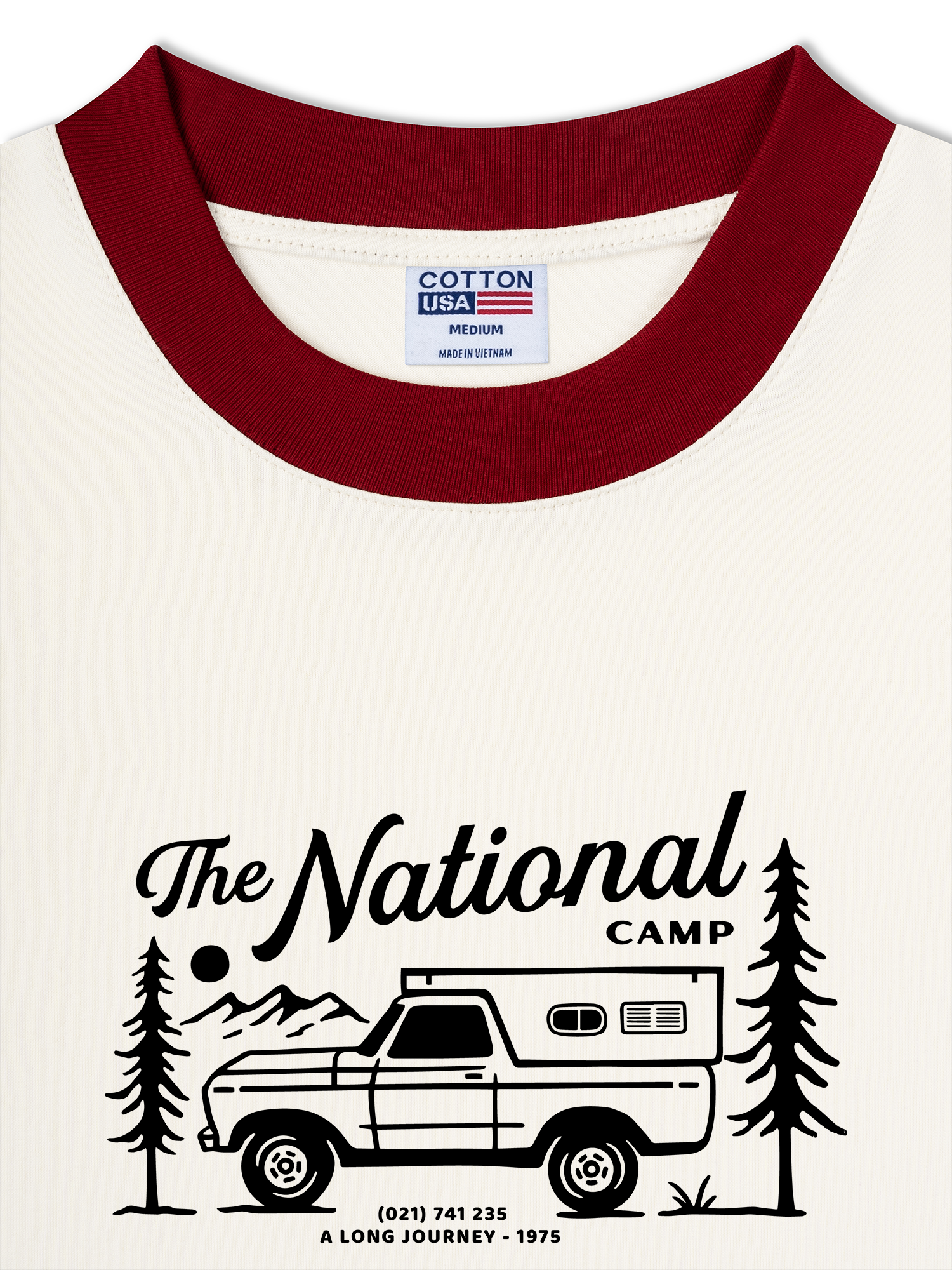 Áo Thun Ringer Relaxed Fit The National Camp