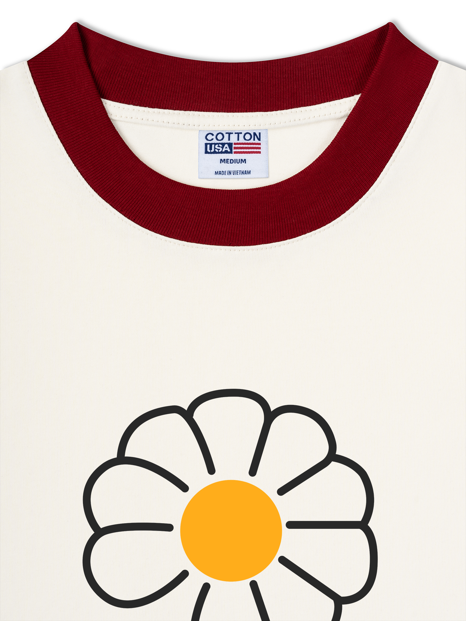 Áo Thun Ringer Relaxed Fit GD Daisy Ubermensch