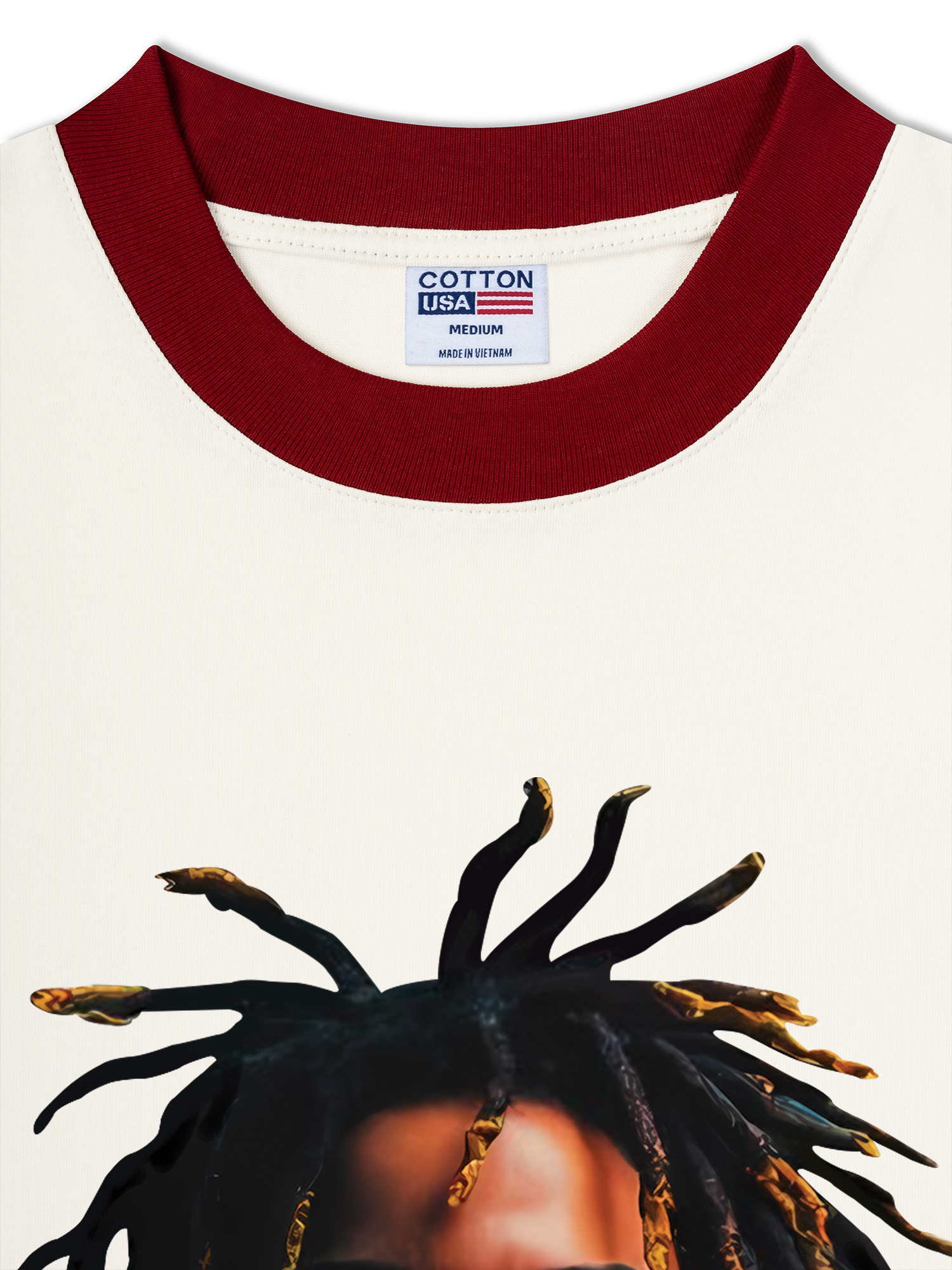 Áo Thun Ringer Relaxed Fit Rapper STAY RICH