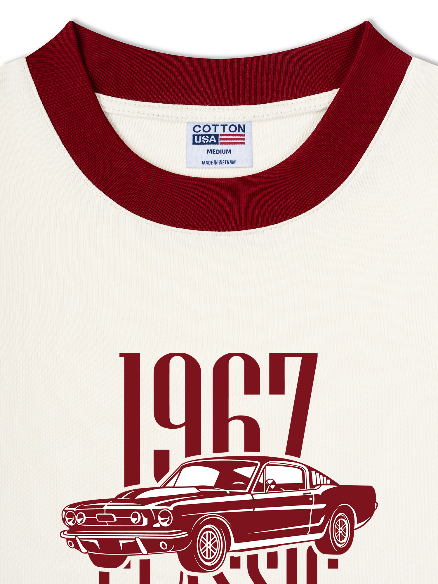 Áo Thun Ringer Relaxed Fit 1967 Classic