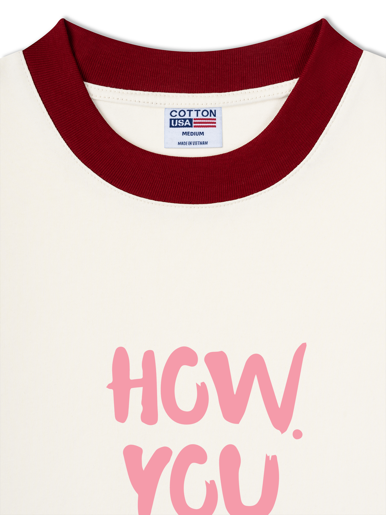 Áo Thun Ringer Relaxed Fit BlackPink How You Like That