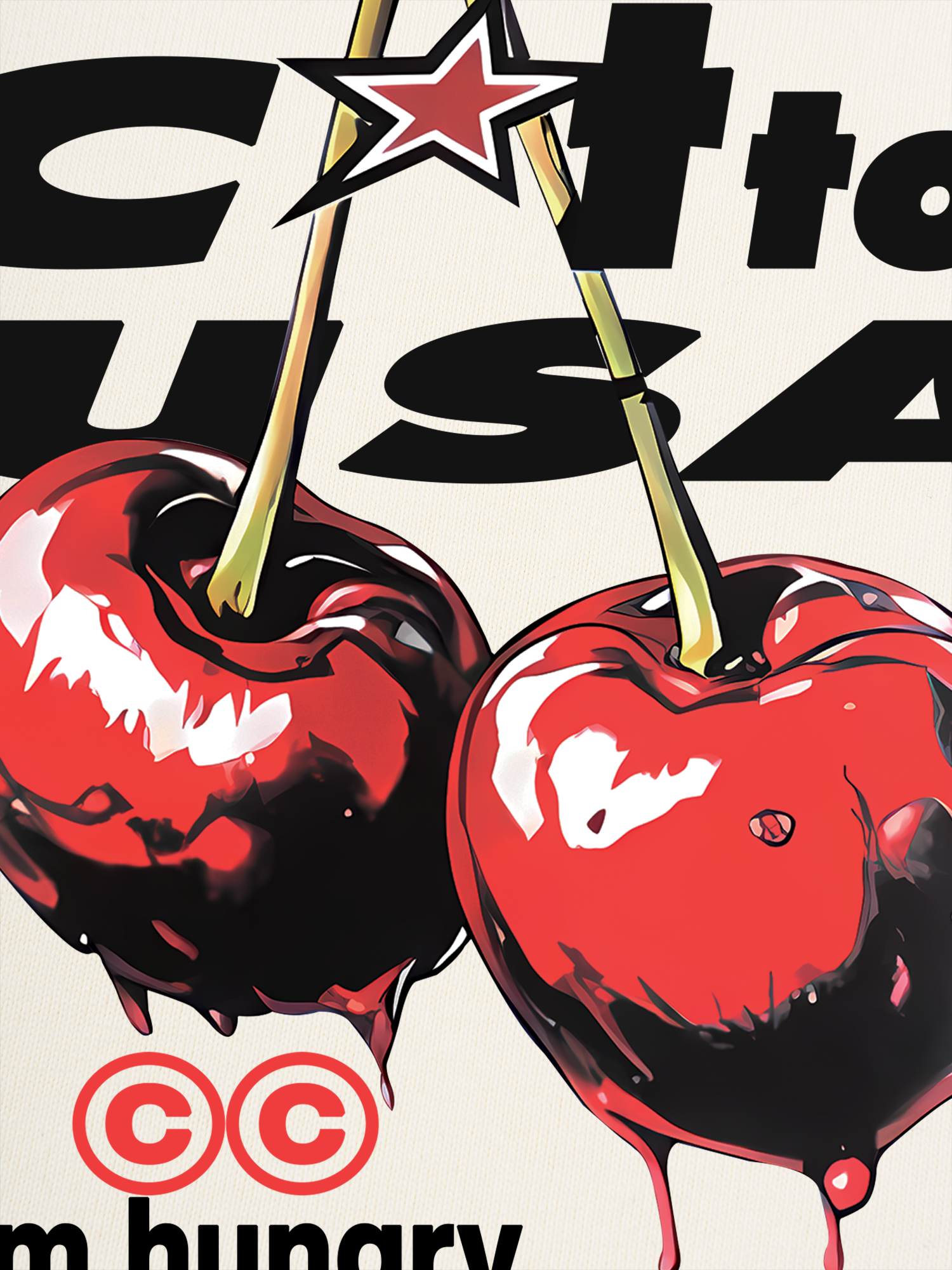 Áo Thun Ringer Relaxed Fit Cherry COTTON USA