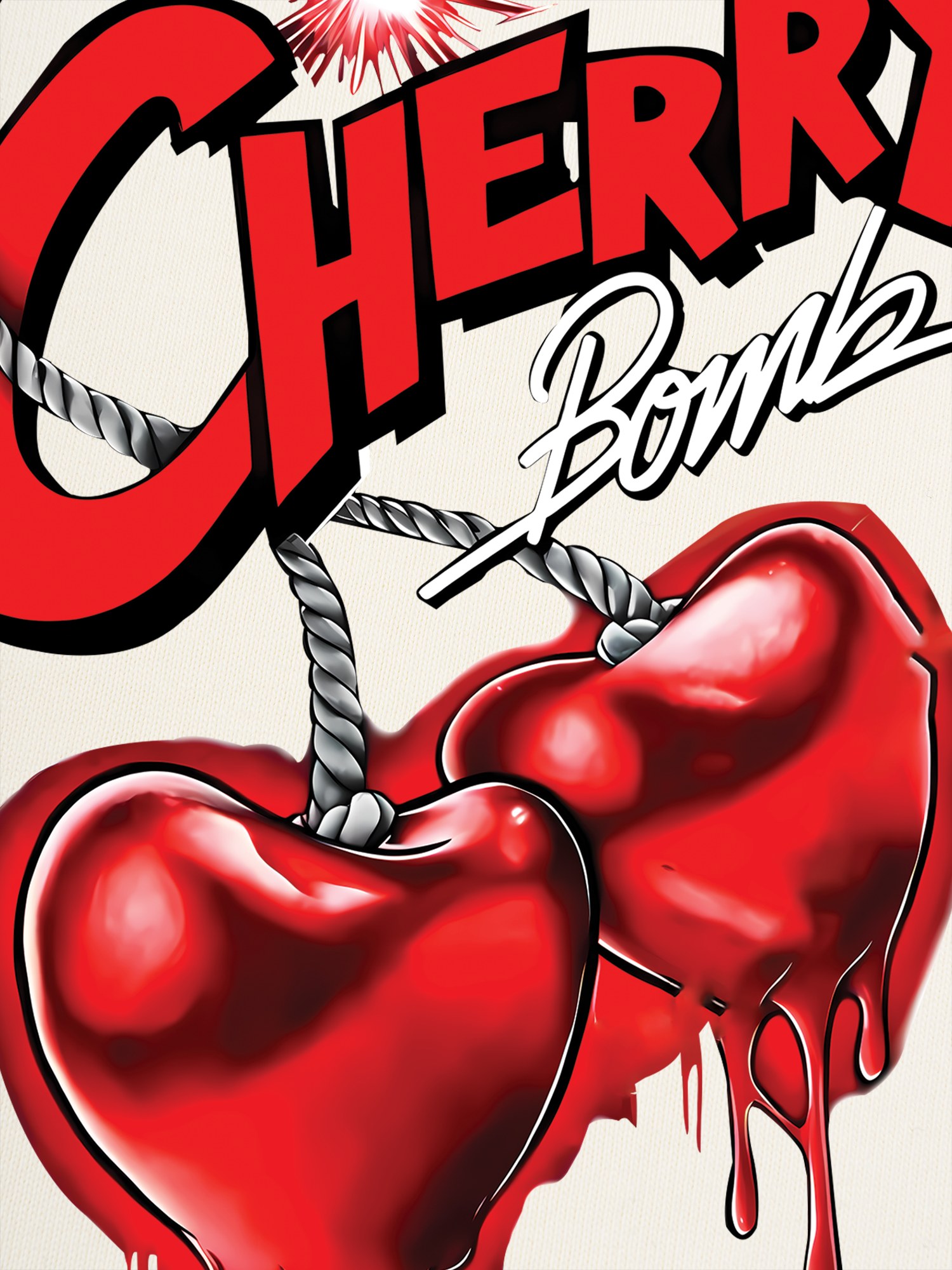 Áo Thun Ringer Relaxed Fit Cherry Bombb