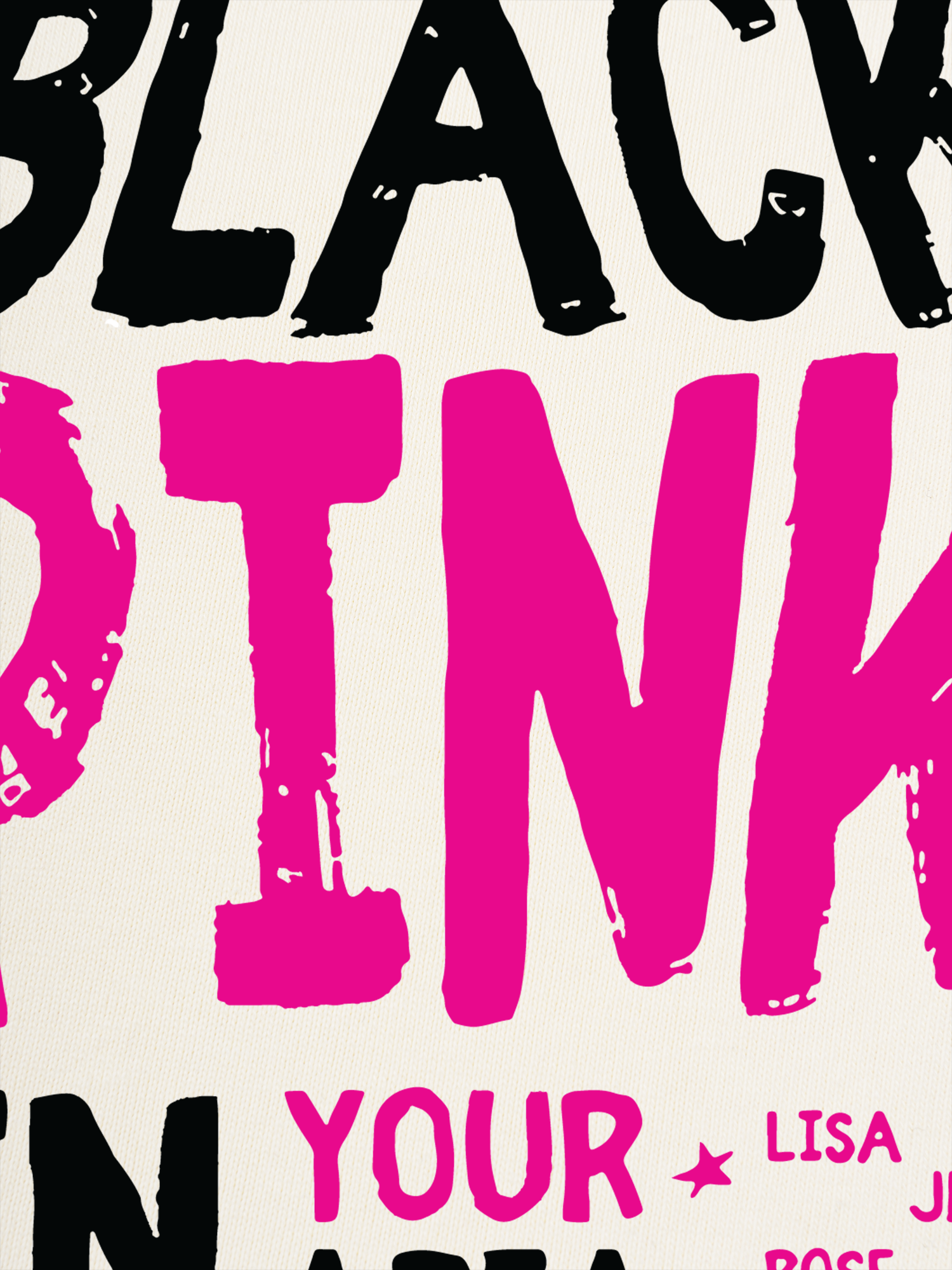 Áo Thun Ringer Relaxed Fit BlackPink In Your Area