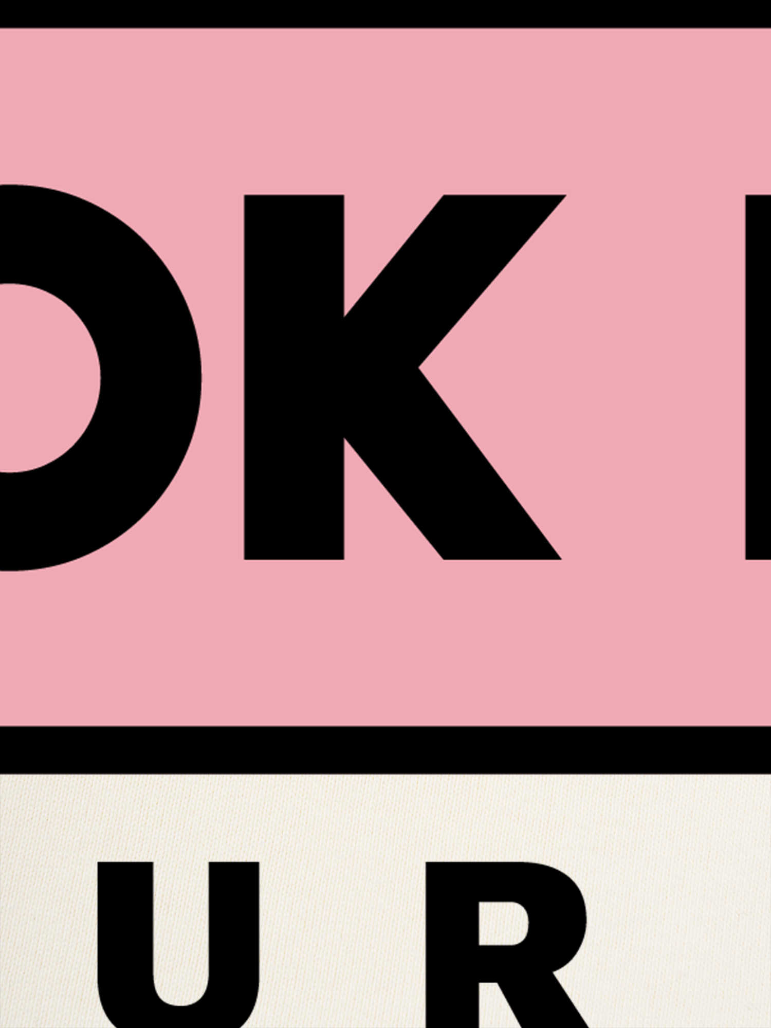 Áo Thun Ringer Relaxed Fit Idols Black Pink Jennie