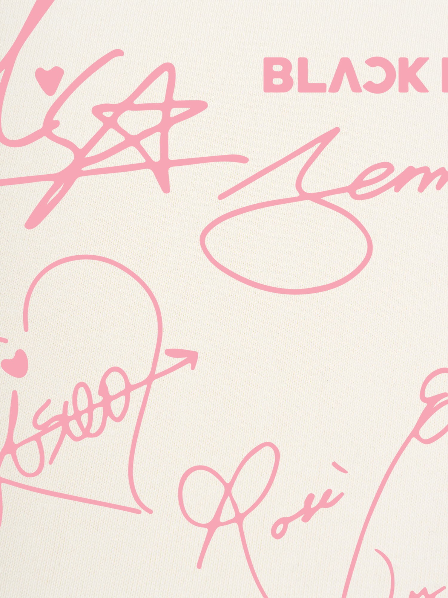 Áo Thun Ringer Relaxed Fit BlackPink Sign