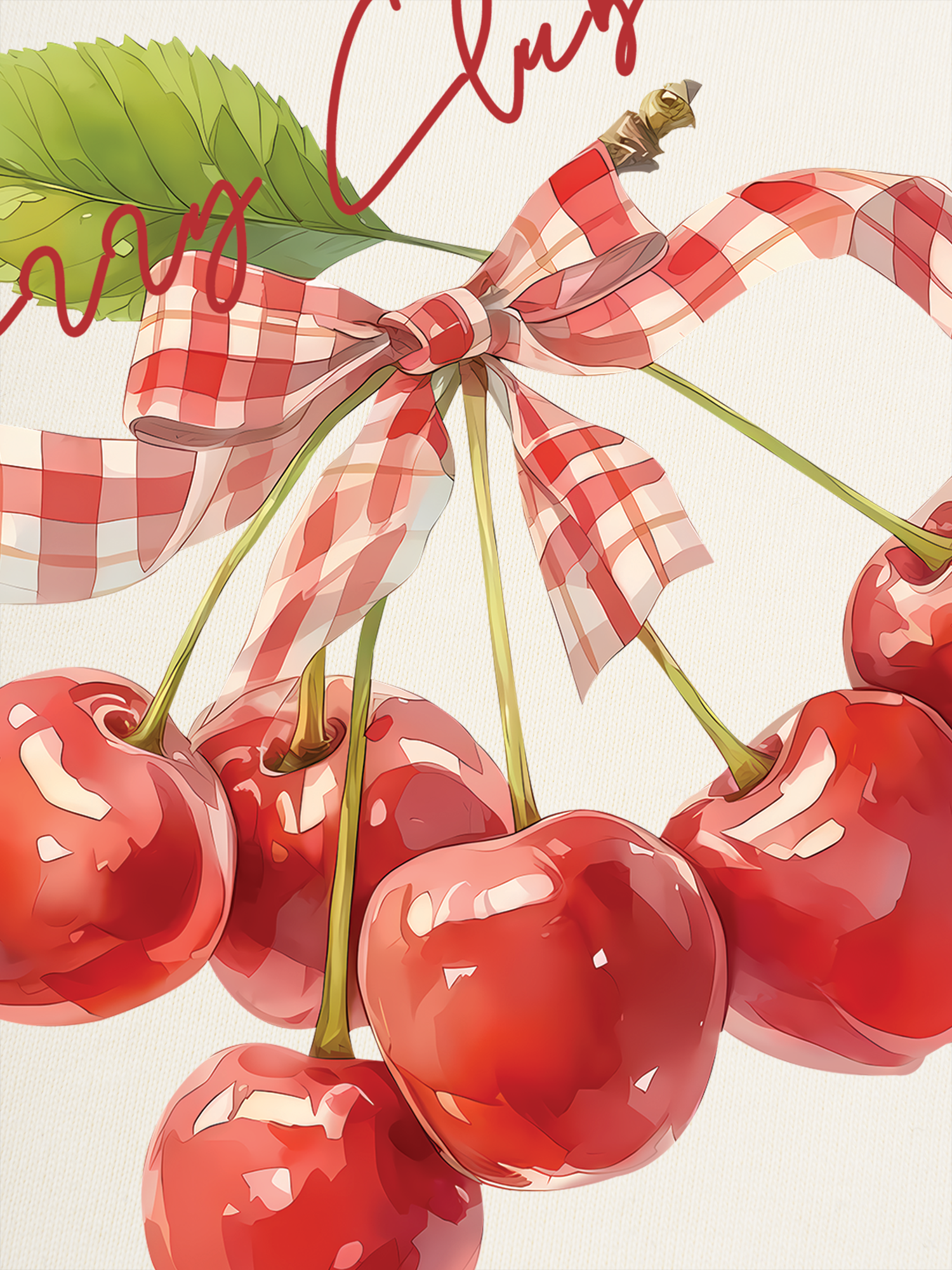 Áo Thun Ringer Relaxed Fit Cherry Red Cherry Club