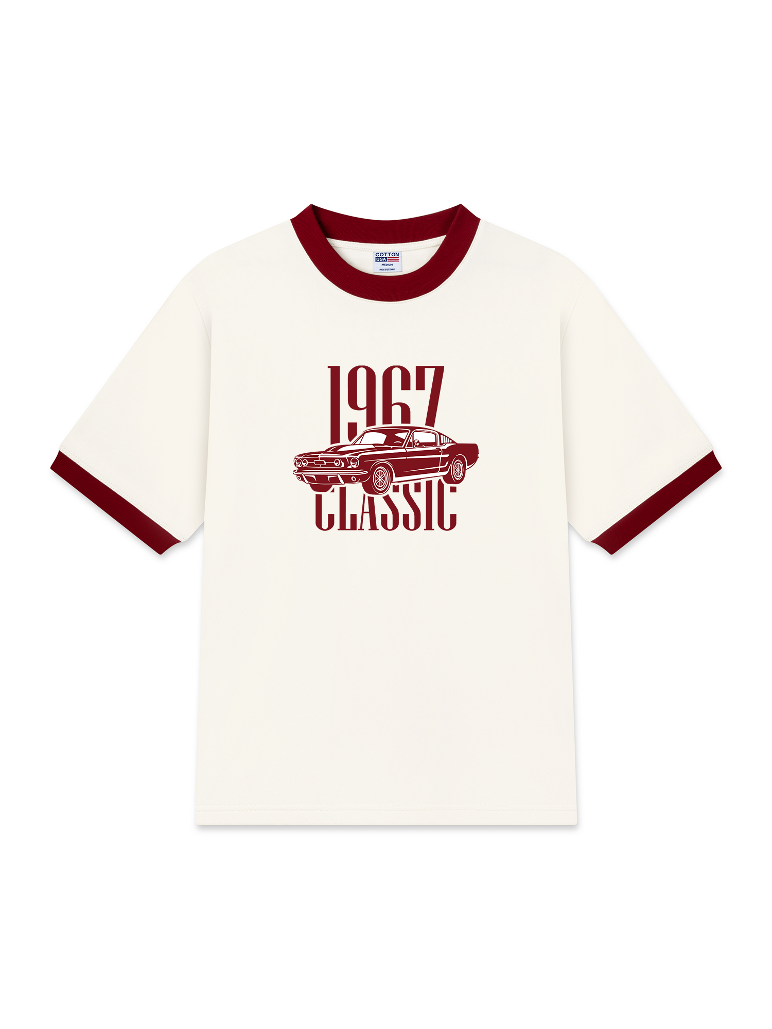 Áo Thun Ringer Relaxed Fit 1967 Classic