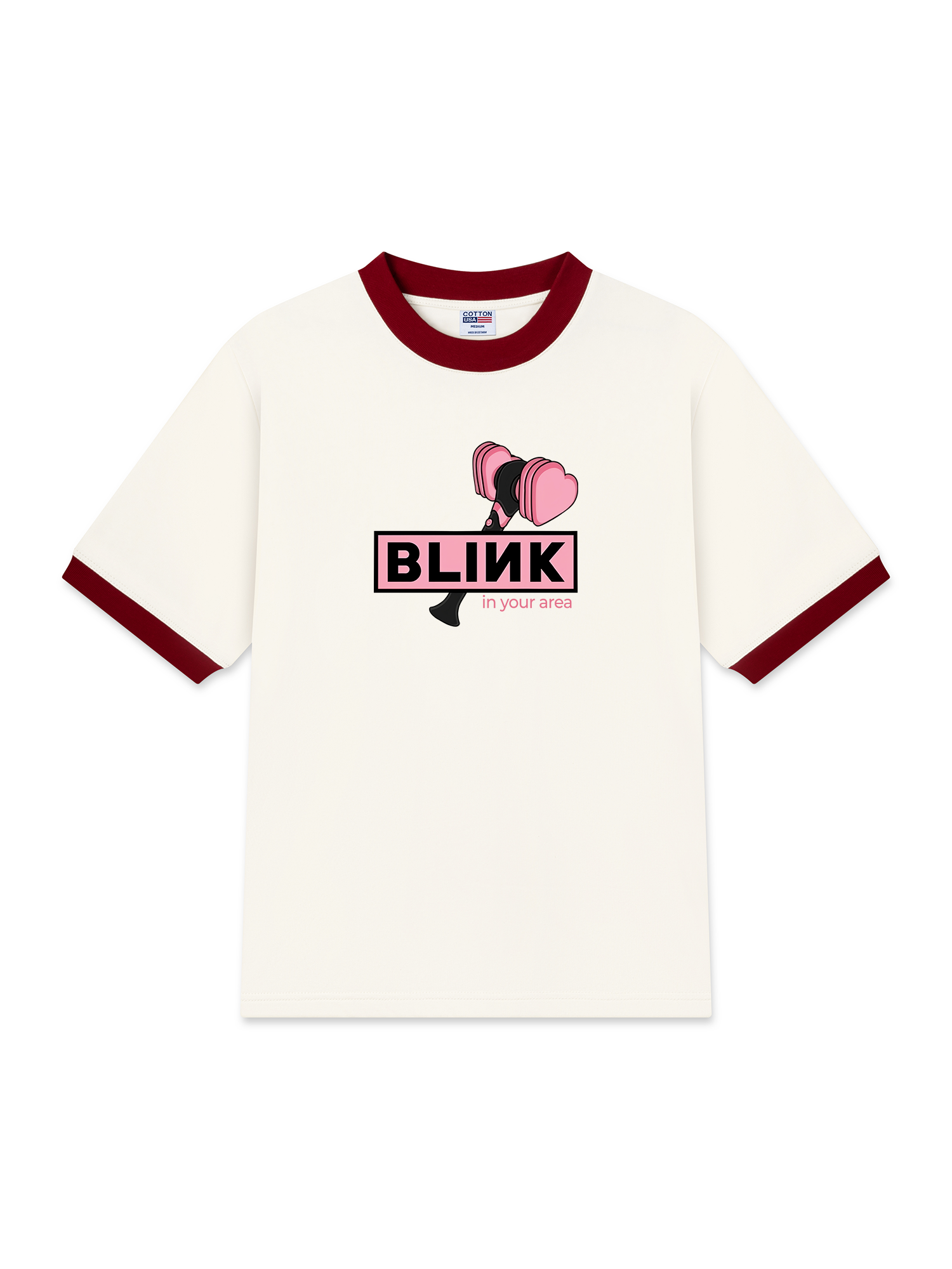 Áo Thun Ringer Relaxed Fit Blink In Your Area