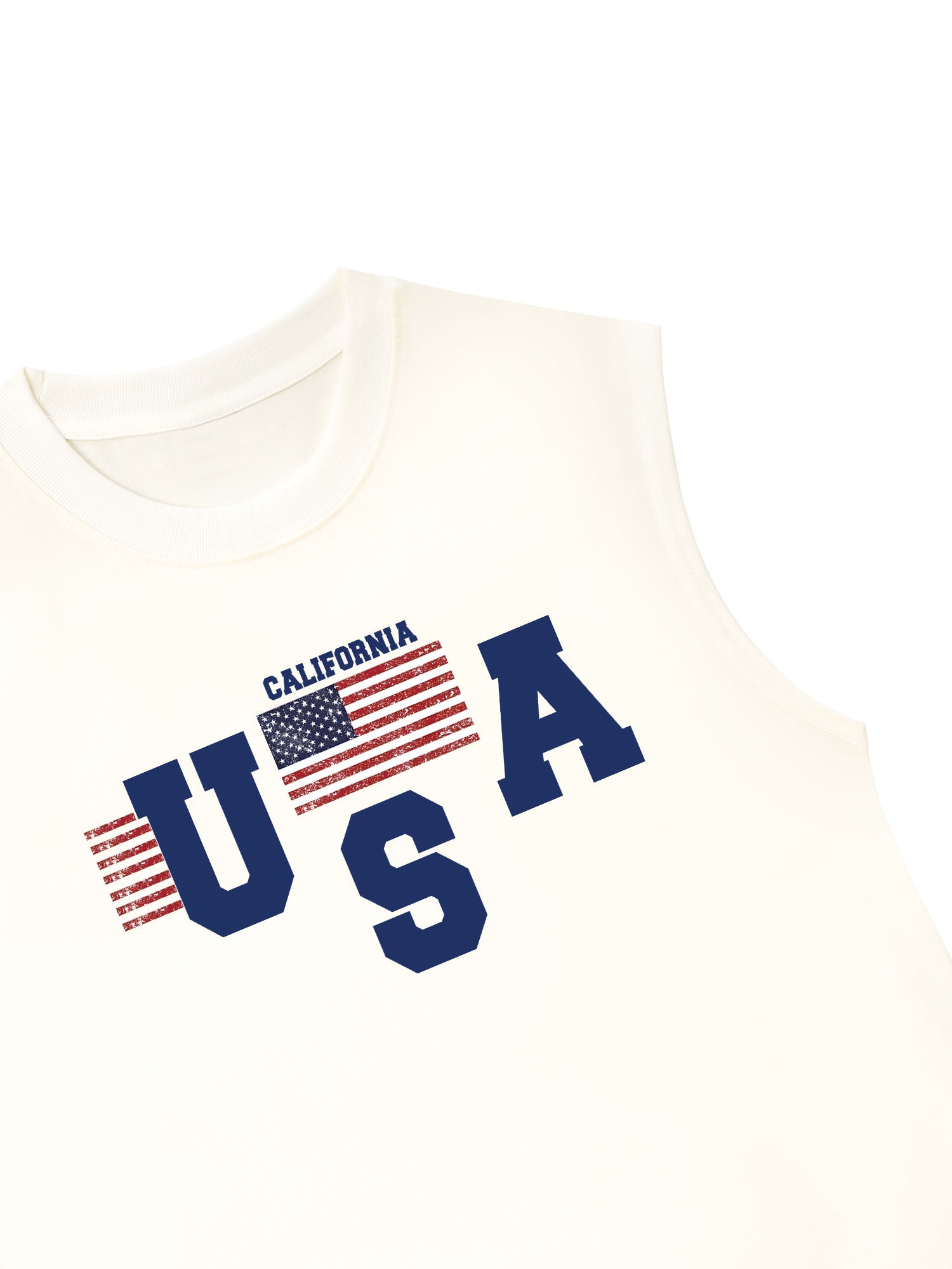 Áo Ba Lỗ Relaxed Fit USA California