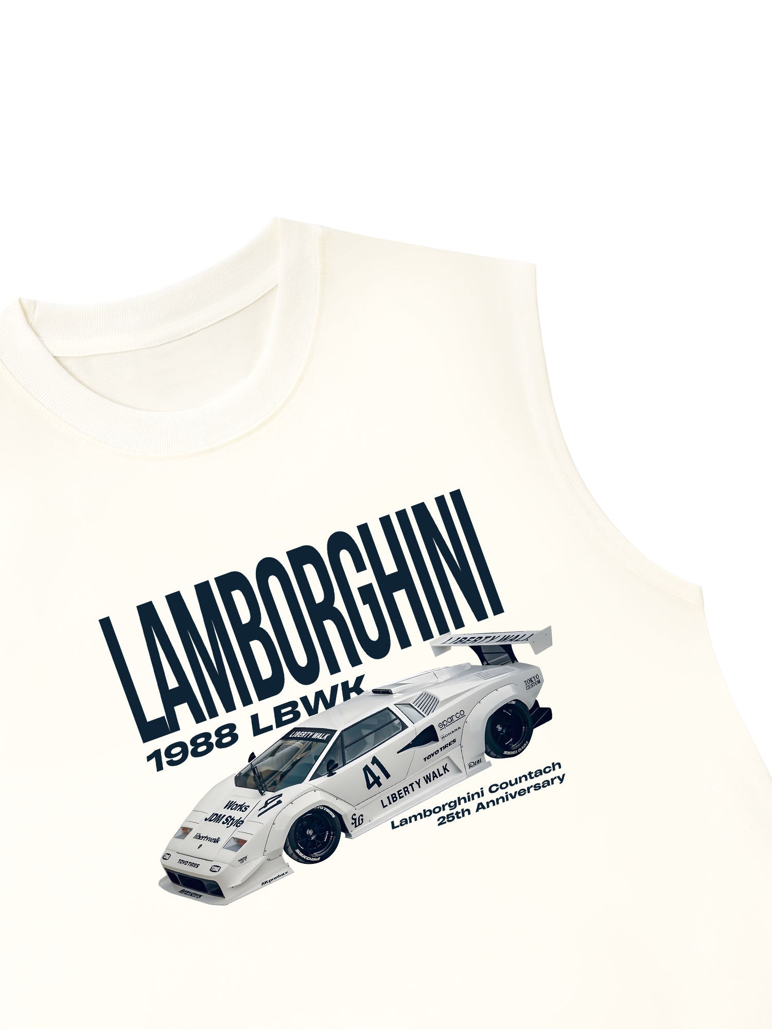 Áo Ba Lỗ Relaxed Fit Lamborghini 25th Anniversary
