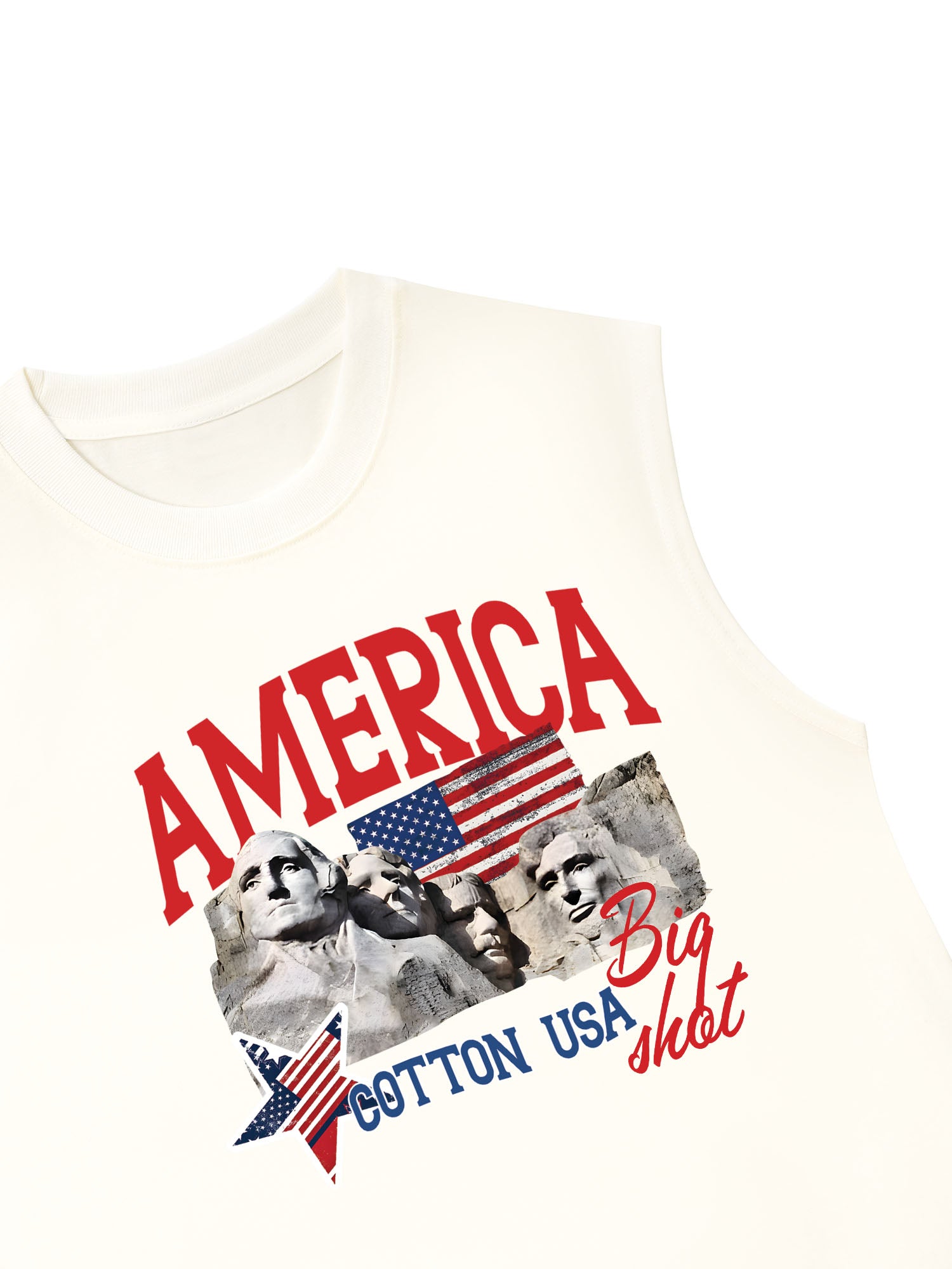 Áo Ba Lỗ Relaxed Fit USA Big Shot