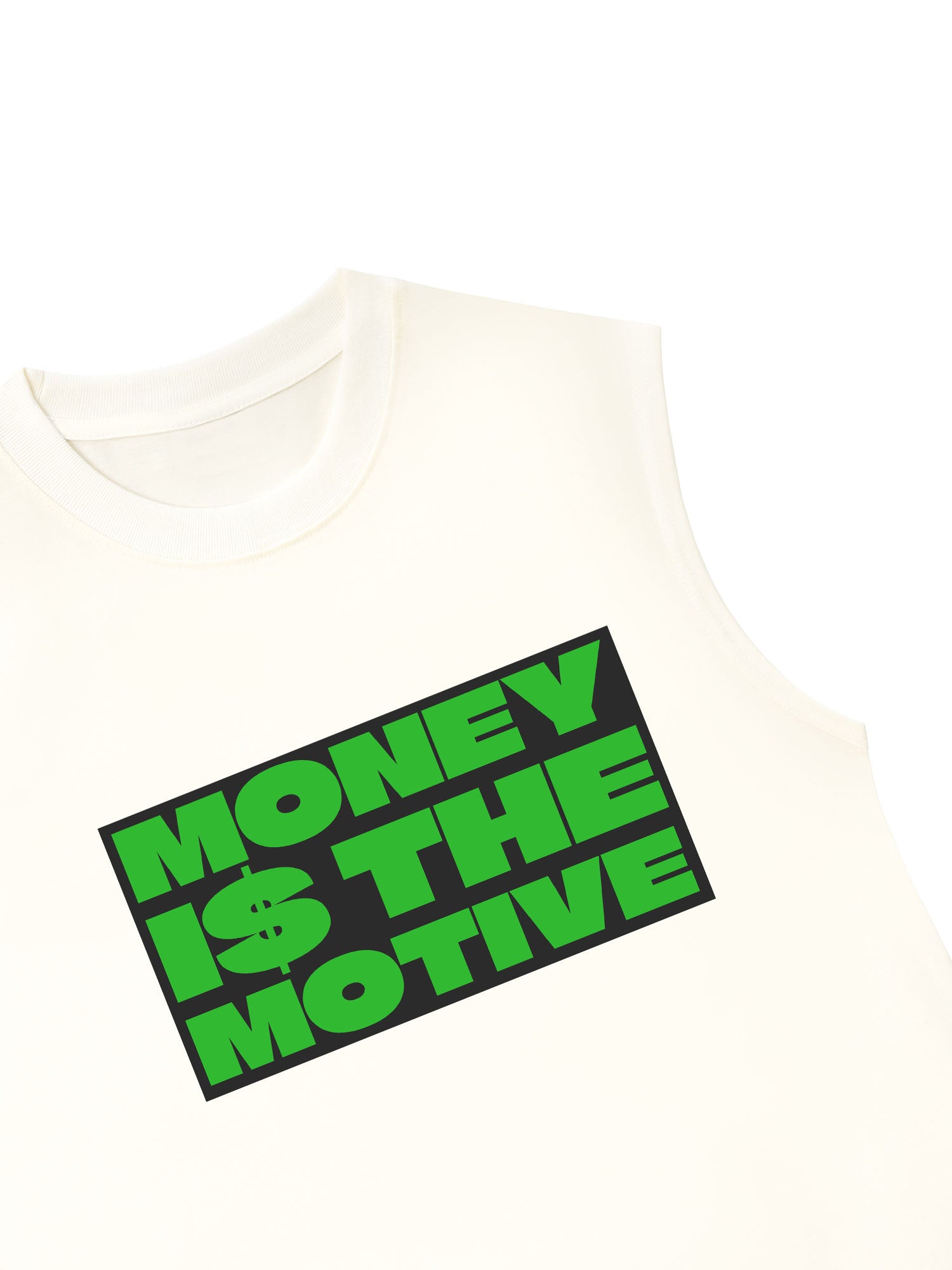 Áo Ba Lỗ Relaxed Fit Money Is The Motive