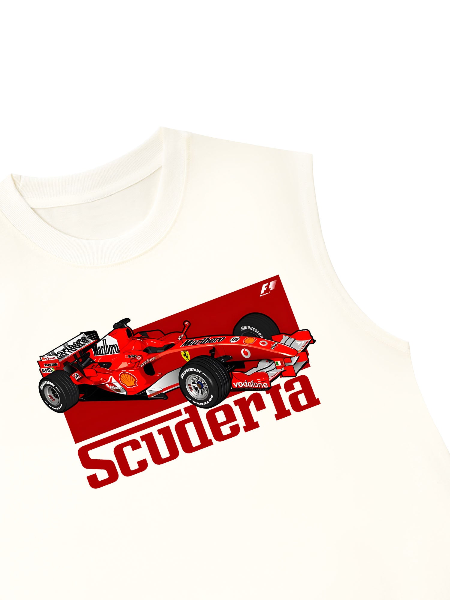 Áo Ba Lỗ Relaxed Fit Ferrari Scuderia Race