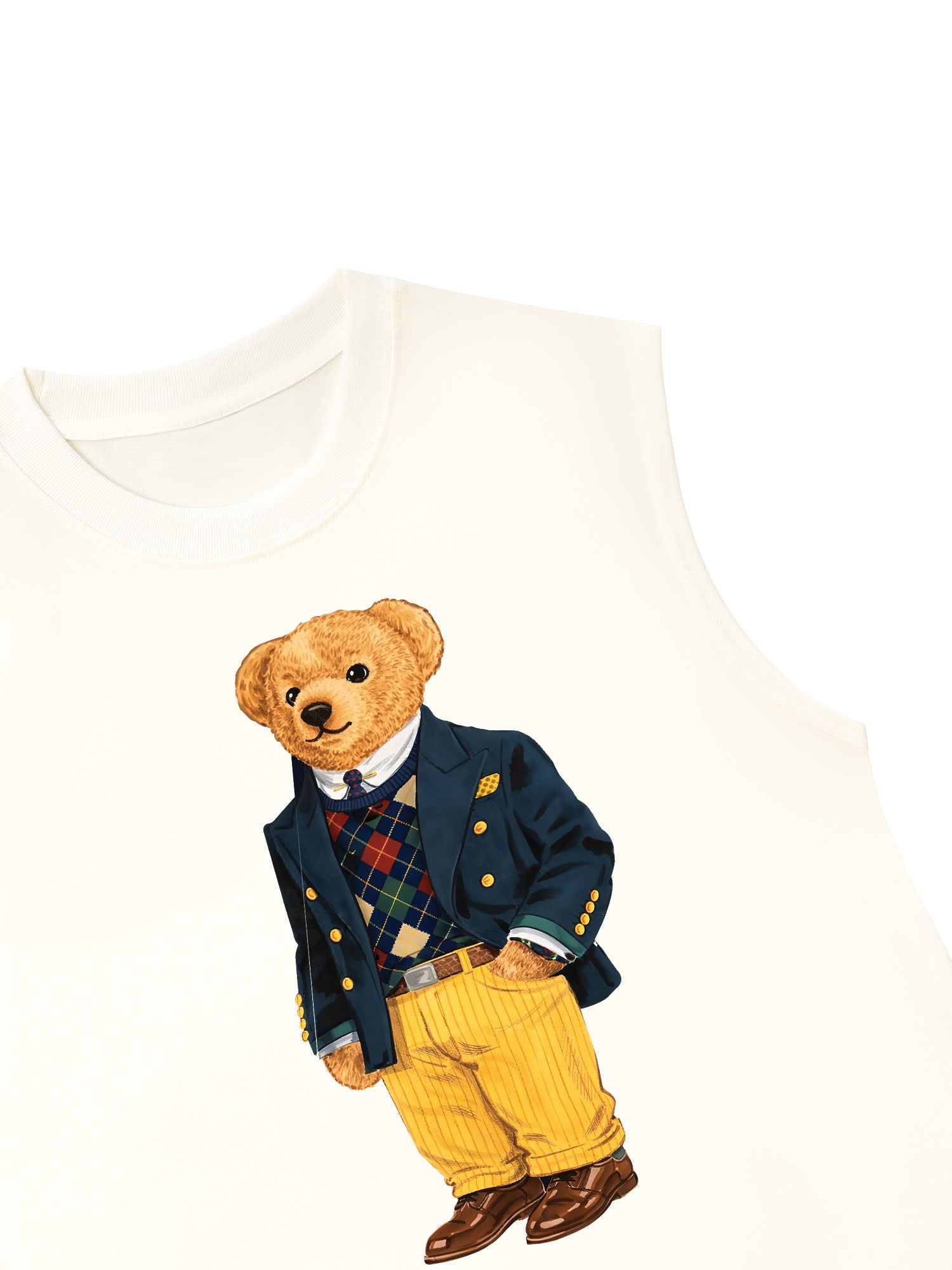 Áo Ba Lỗ Relaxed Fit Golden Bear