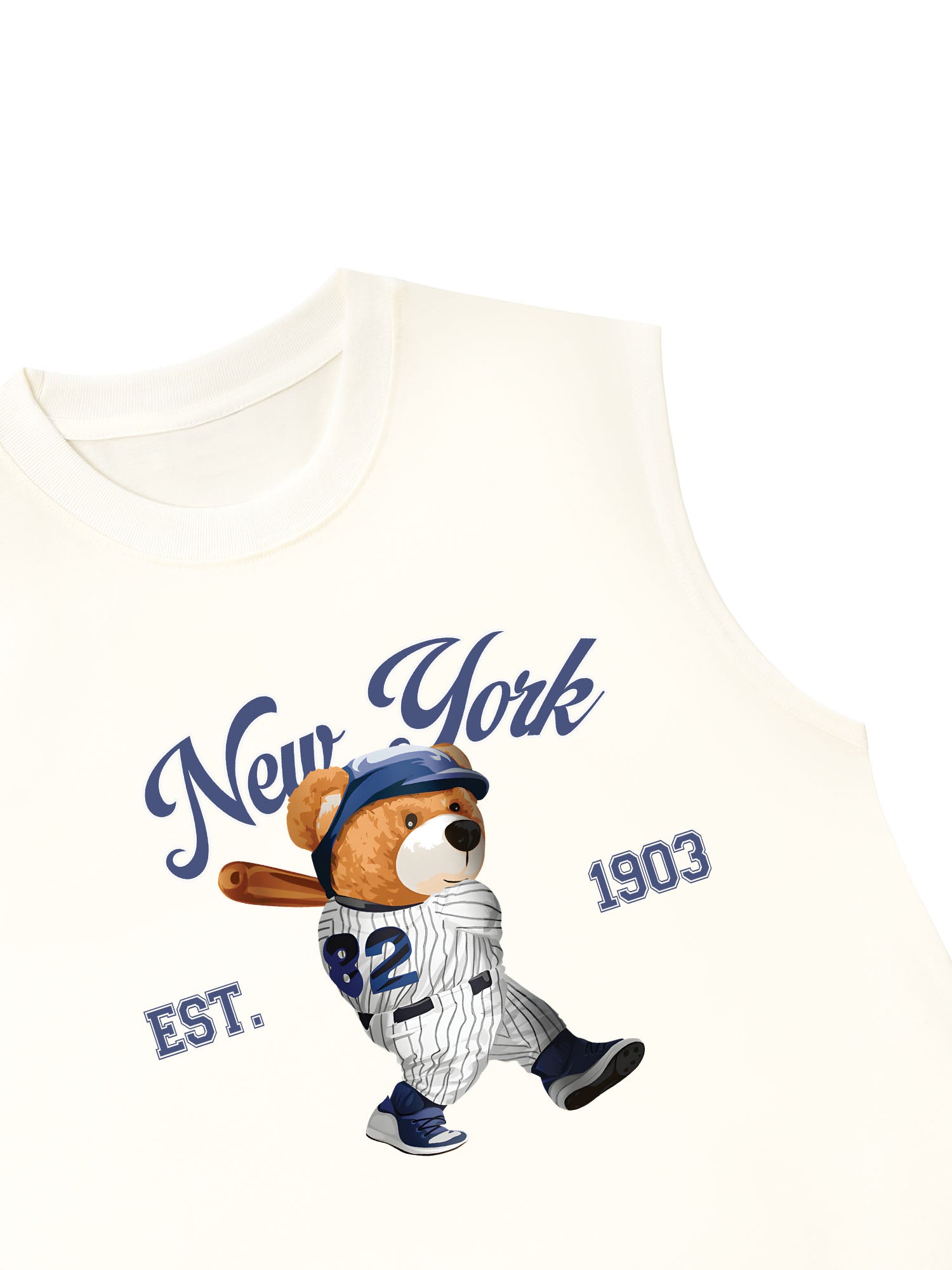 Áo Ba Lỗ Relaxed Fit New York Baseball