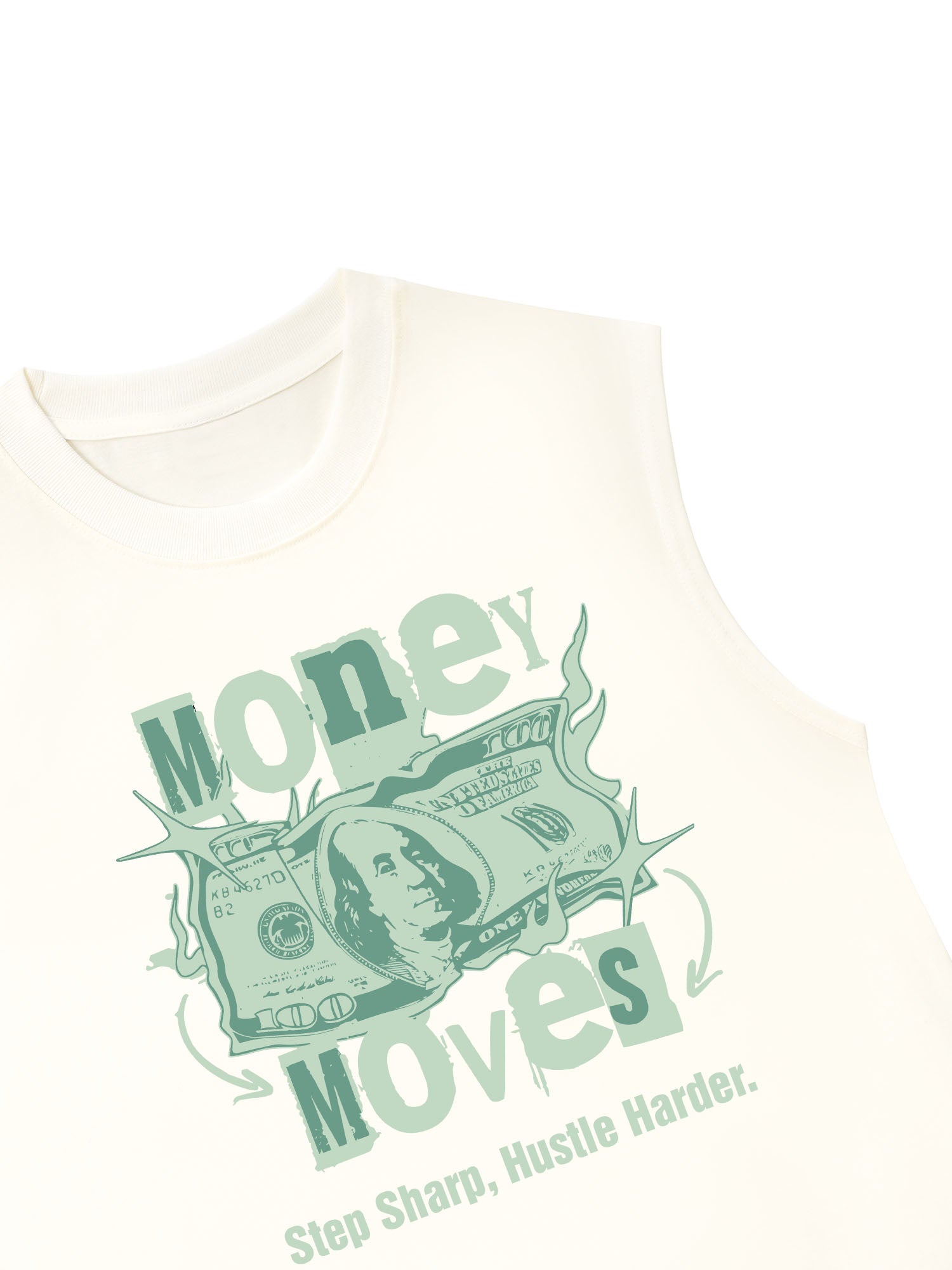 Áo Ba Lỗ Relaxed Fit Money Moves