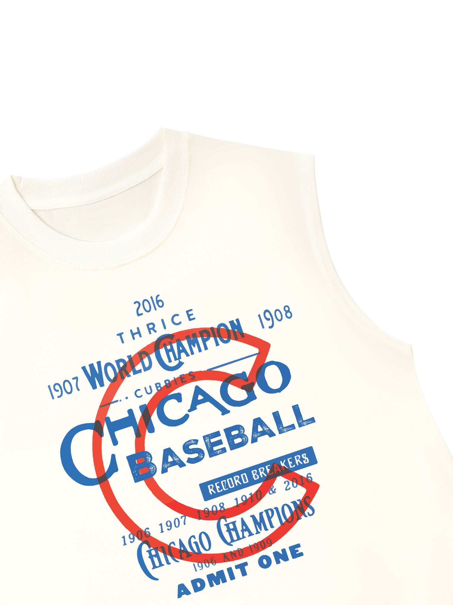 Áo Ba Lỗ Relaxed Fit Chicago Cubs