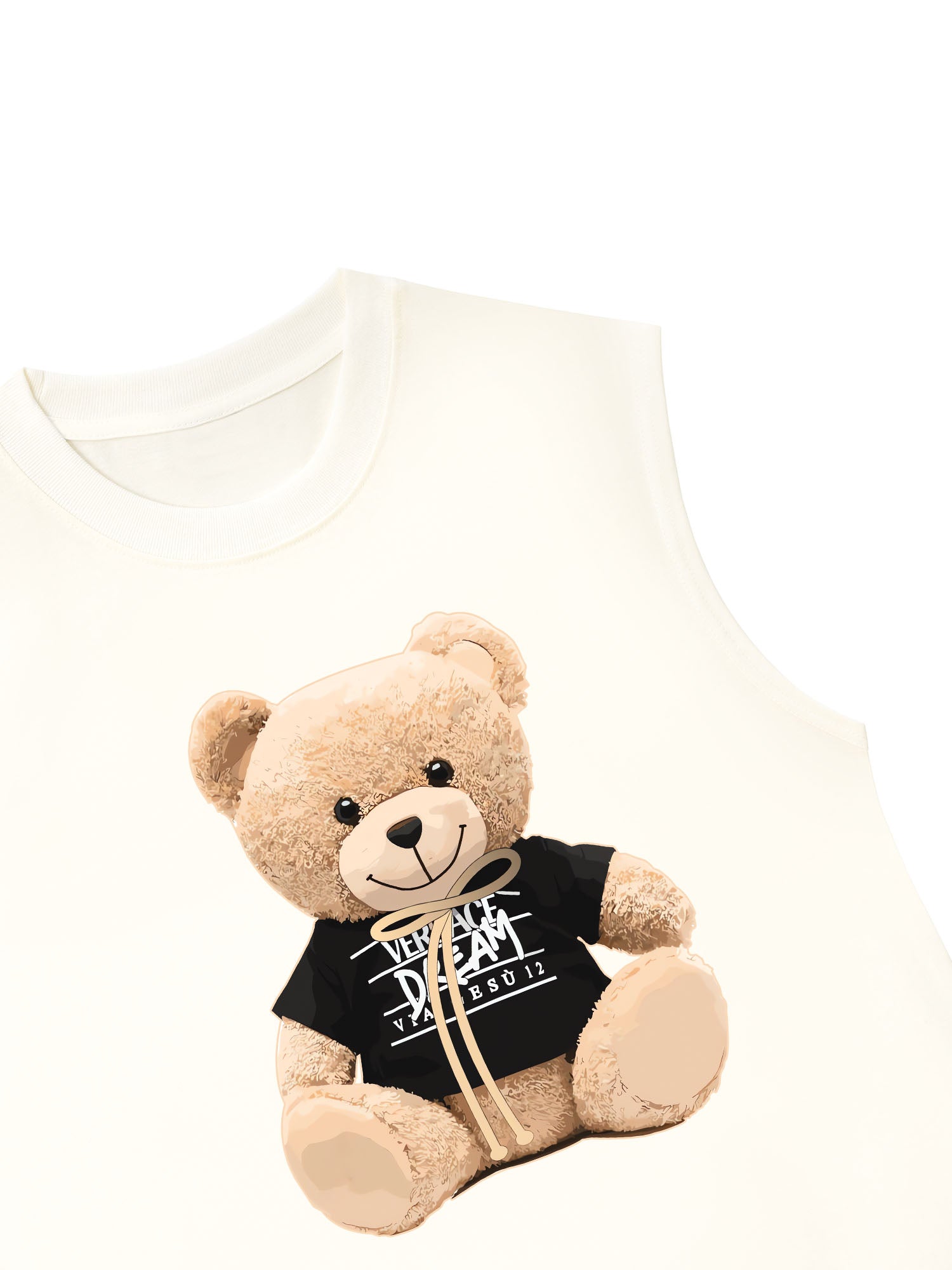 Áo Ba Lỗ Relaxed Fit Vintage Bear