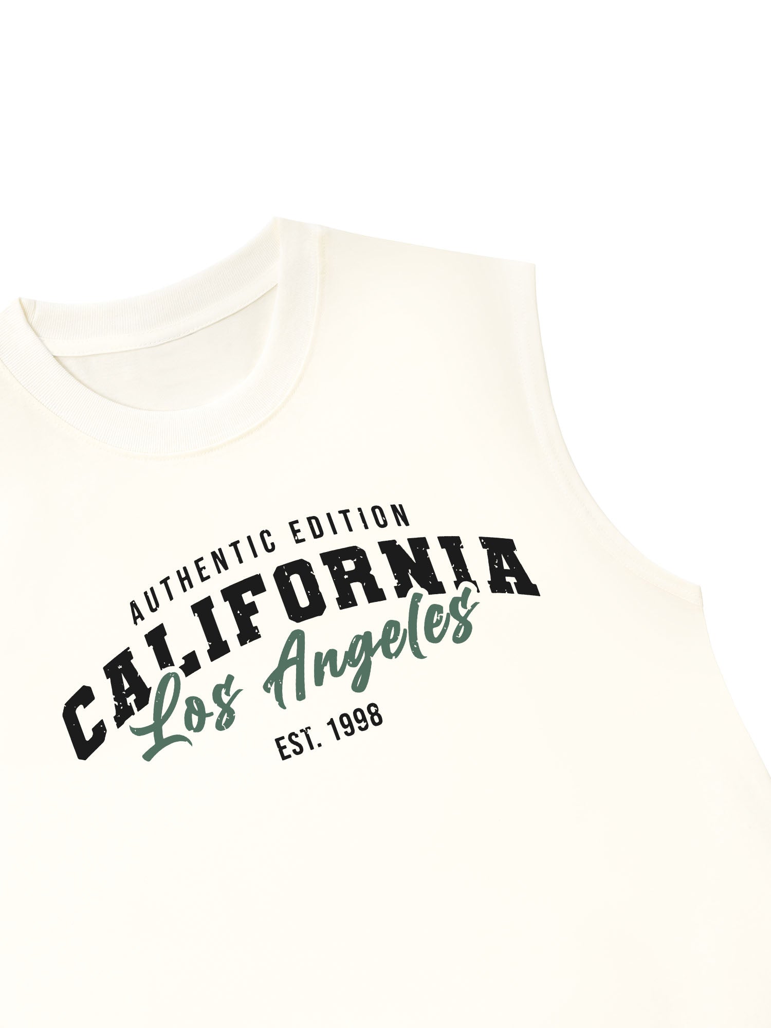Áo Ba Lỗ Relaxed Fit City California Authentic Edition