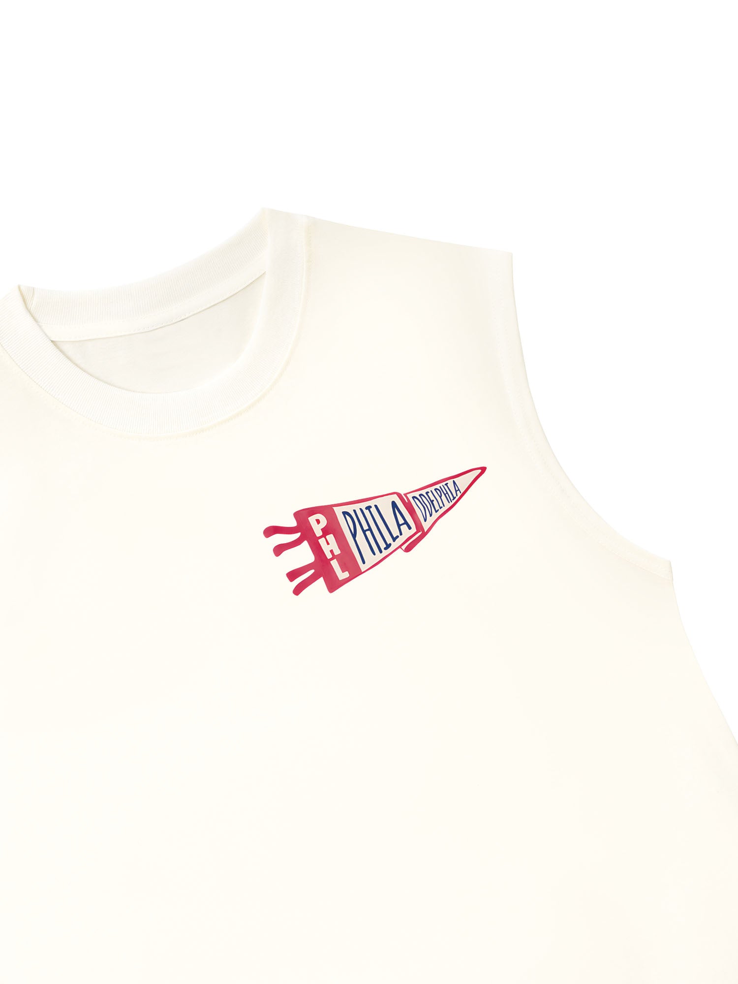 Áo Ba Lỗ Relaxed Fit Phila Ddelphia
