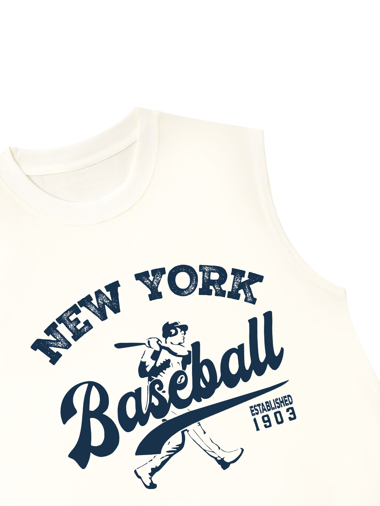 Áo Ba Lỗ Relaxed Fit Baseball NewYork