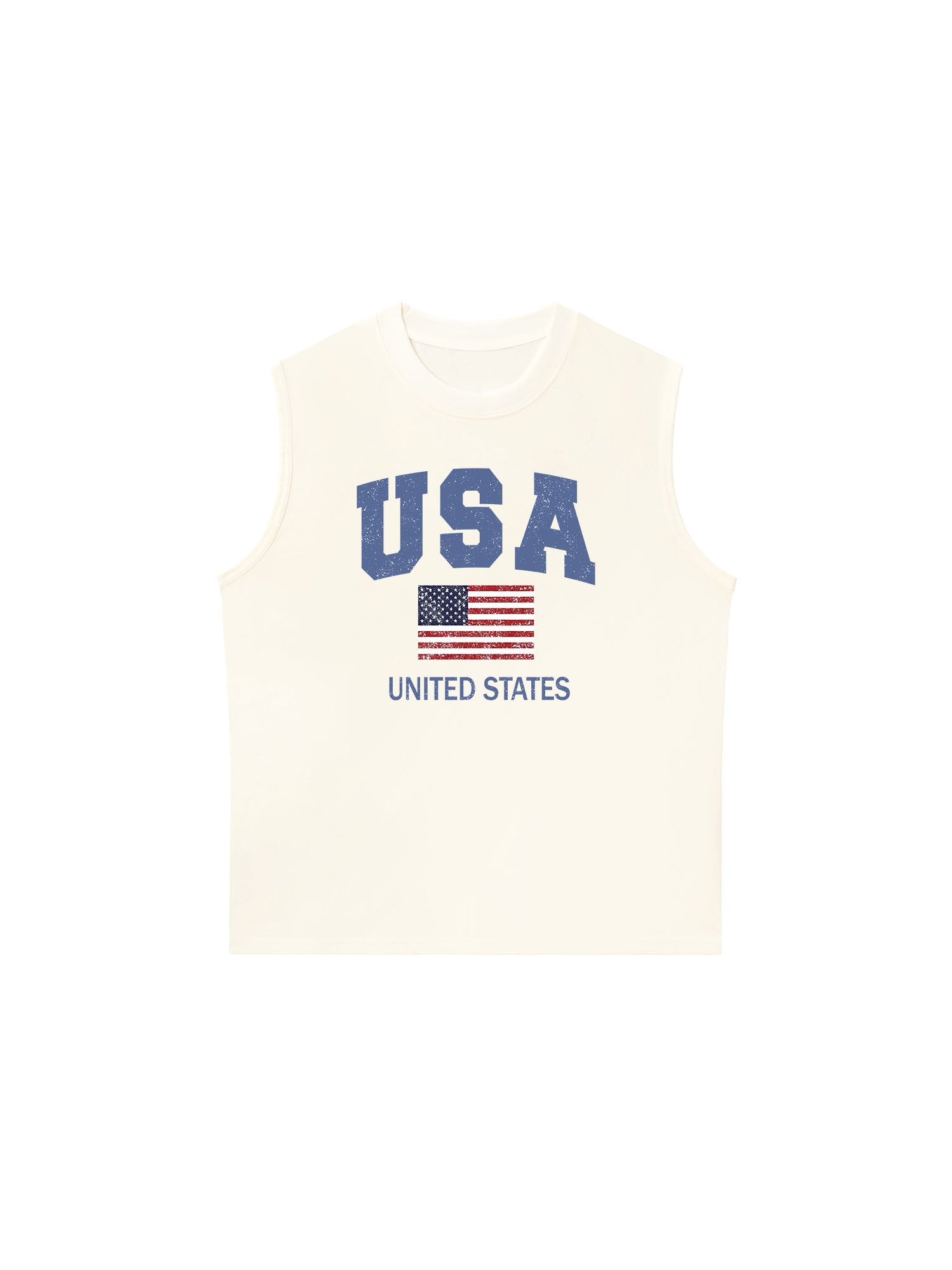Áo Ba Lỗ Relaxed Fit USA Vintage United State
