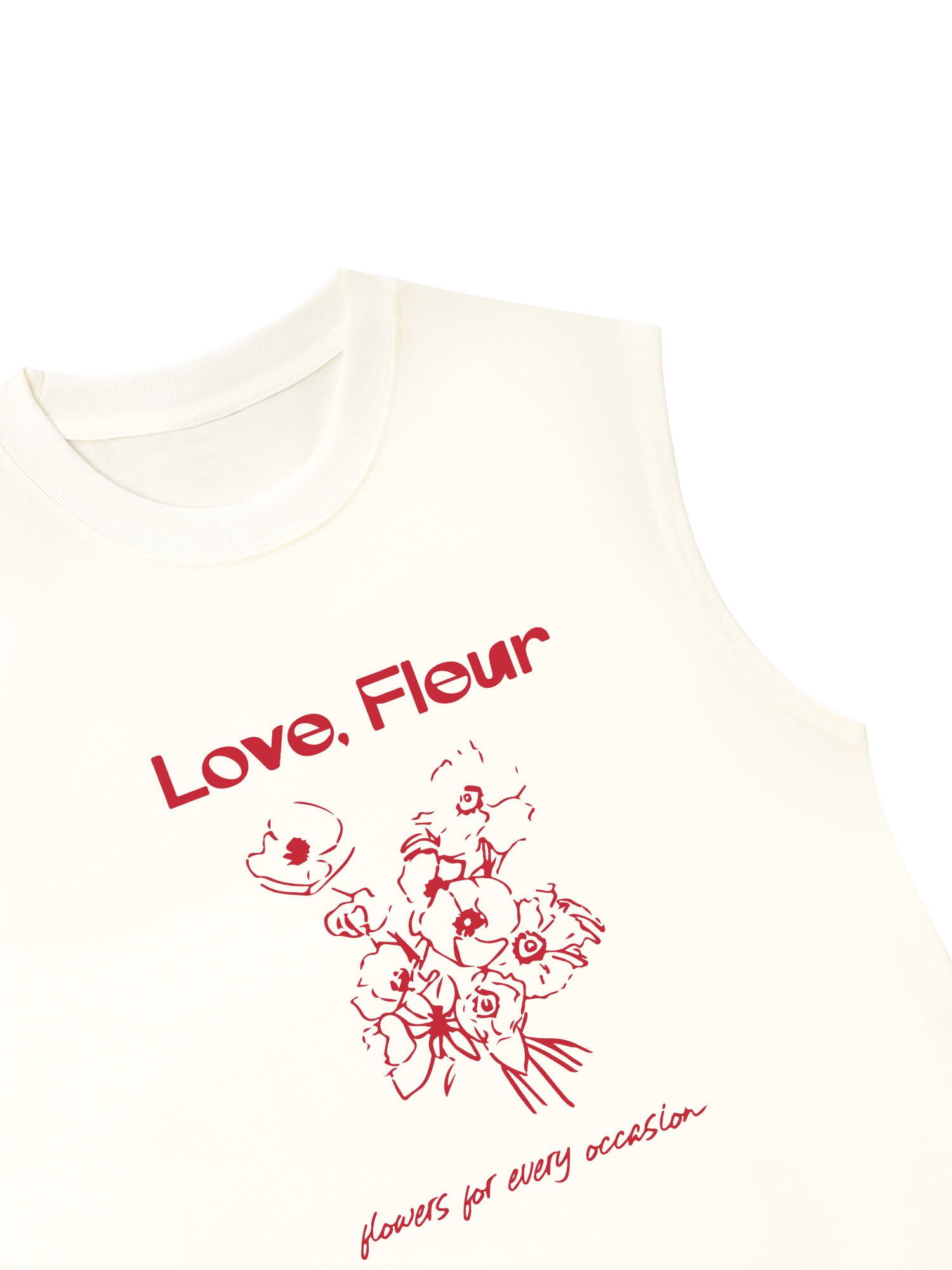 Áo Ba Lỗ Relaxed Fit Flowers For Every Occasion