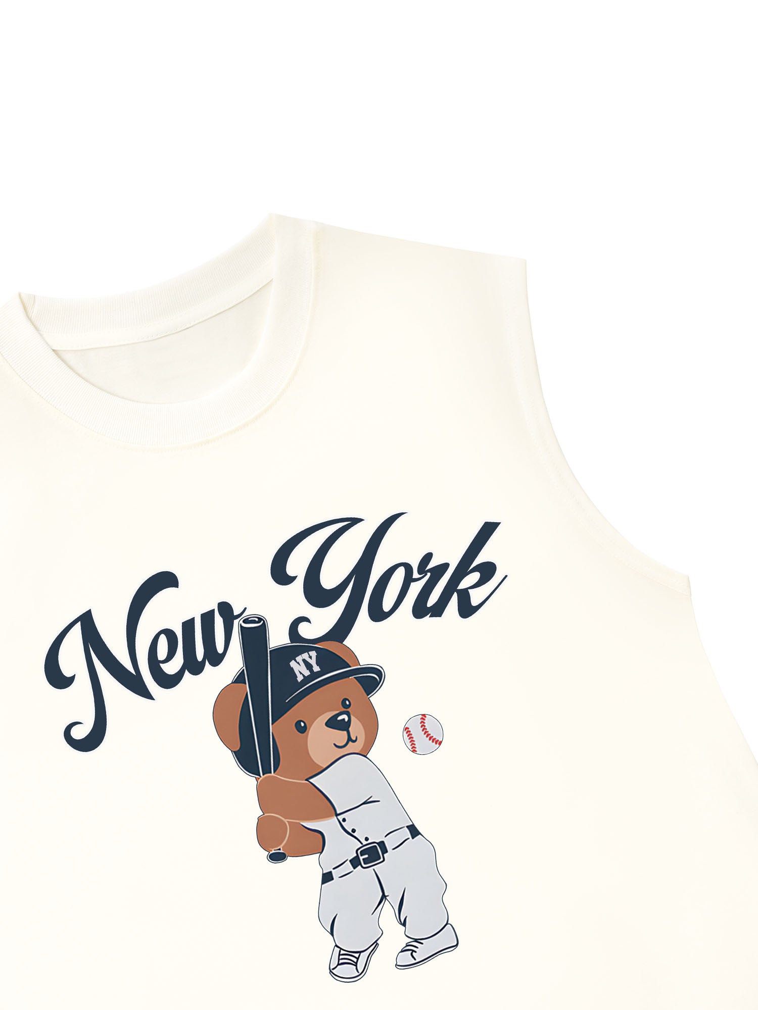 Áo Ba Lỗ Relaxed Fit Baseball Bear