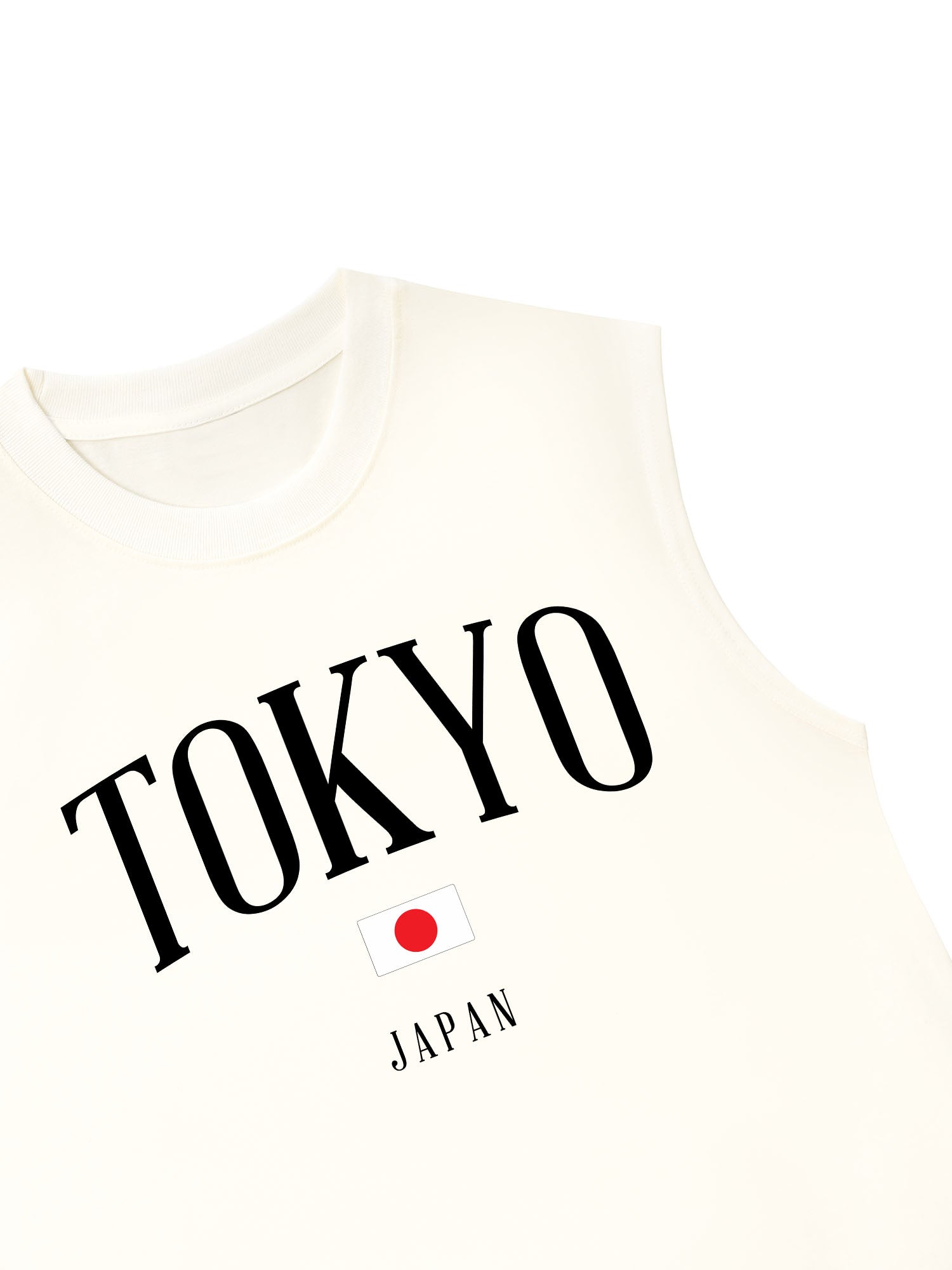 Áo Ba Lỗ Relaxed Fit Tokyo Japan Classic