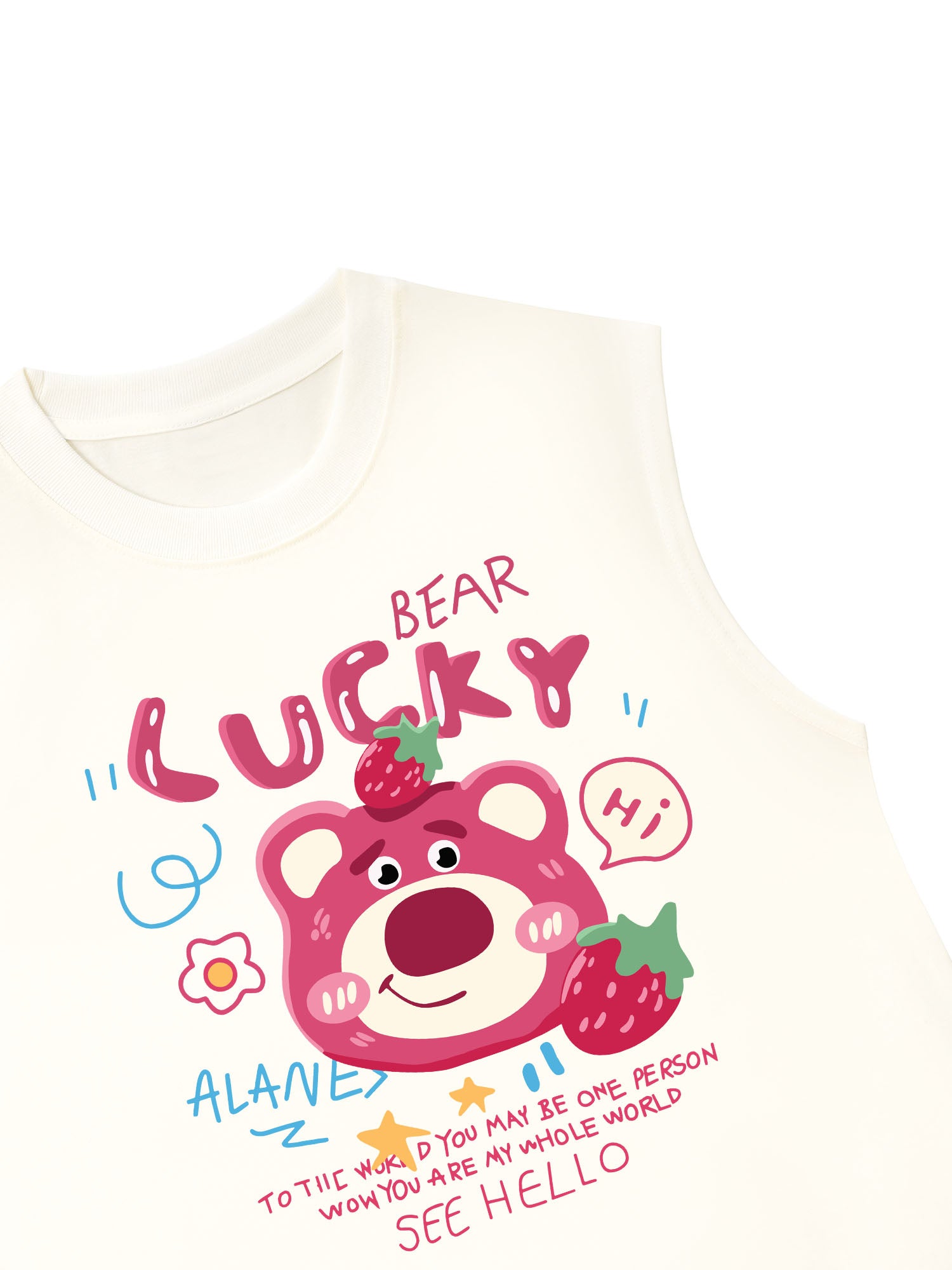Áo Ba Lỗ Relaxed Fit My Whole World