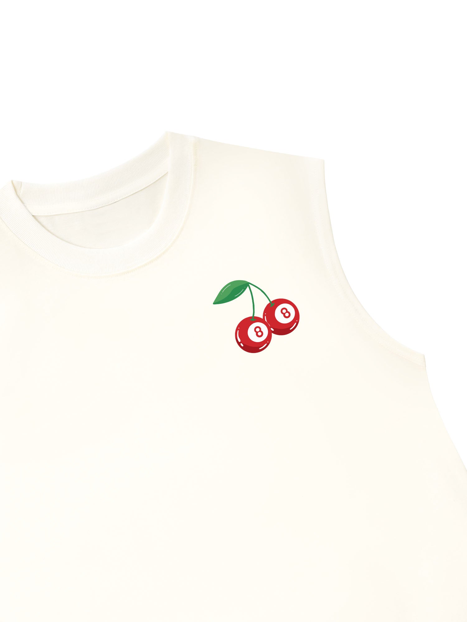 Áo Ba Lỗ Relaxed Fit Cherry Lady