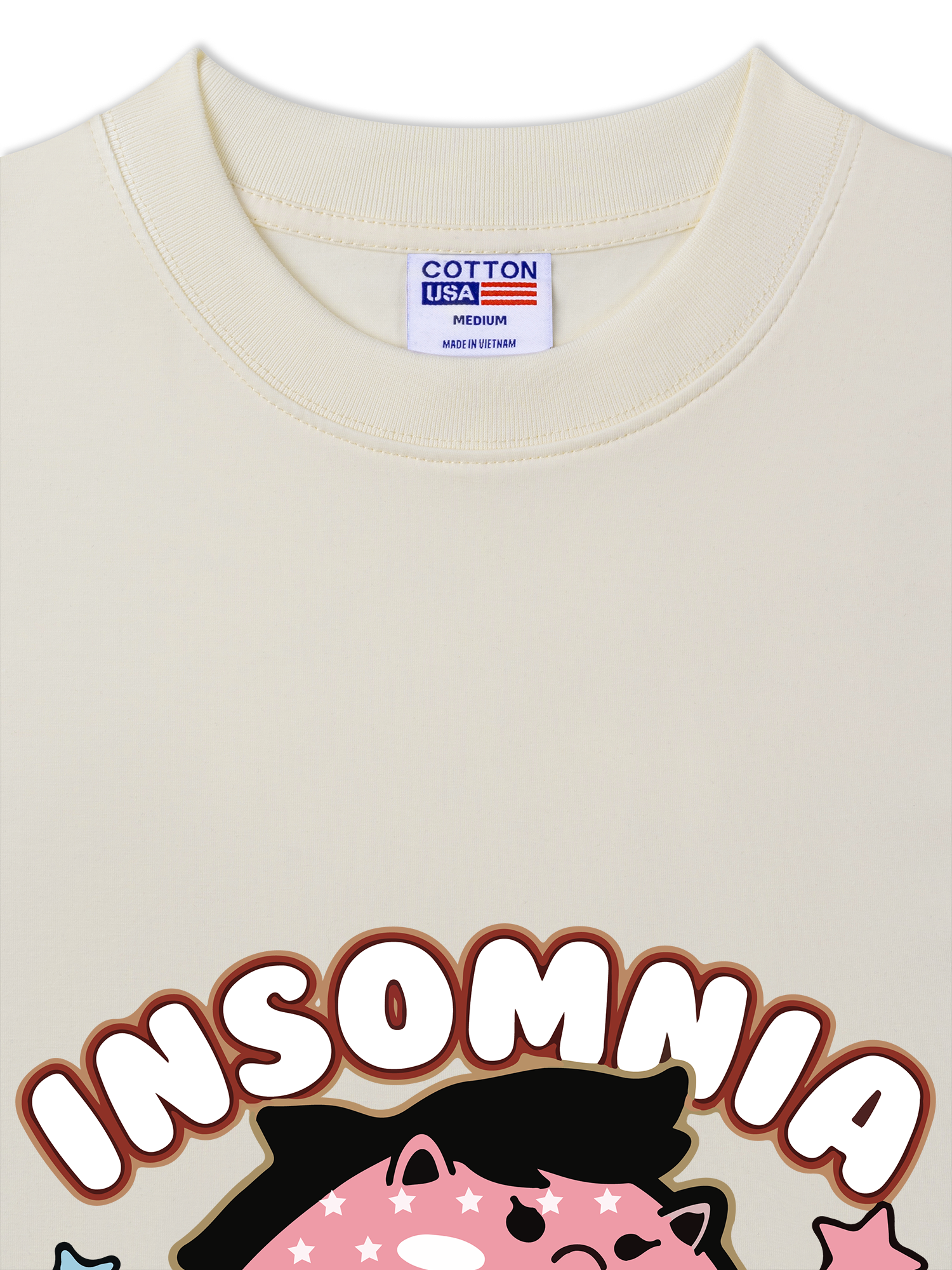 Áo Thun Relaxed Fit Dotty Mood Insomnia