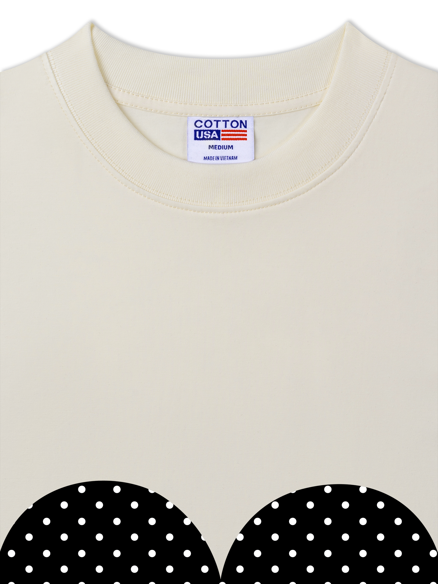 Áo Thun Relaxed Fit Dotty Mood Love