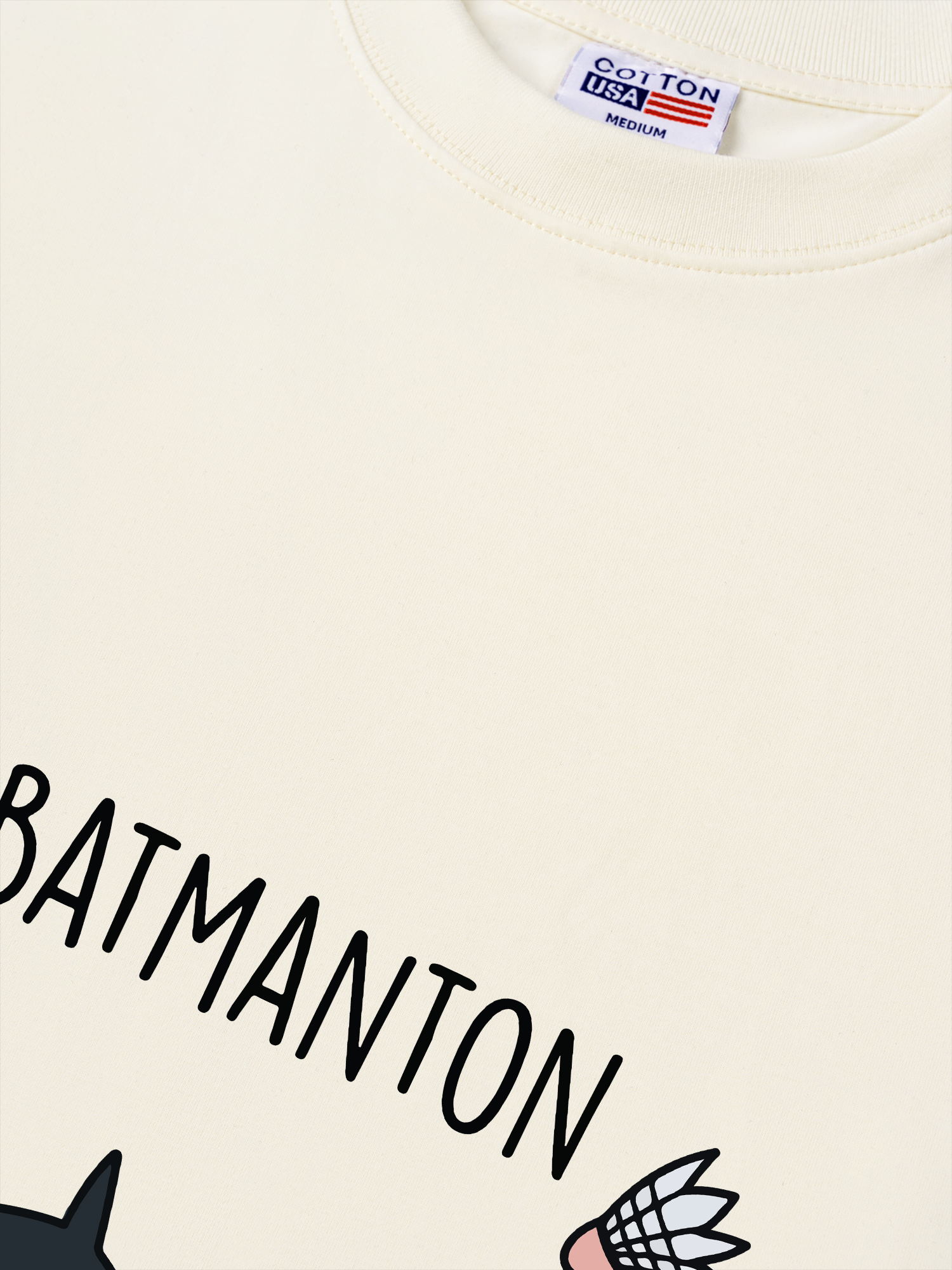 Áo Thun Relaxed Fit Badminton Badmanton