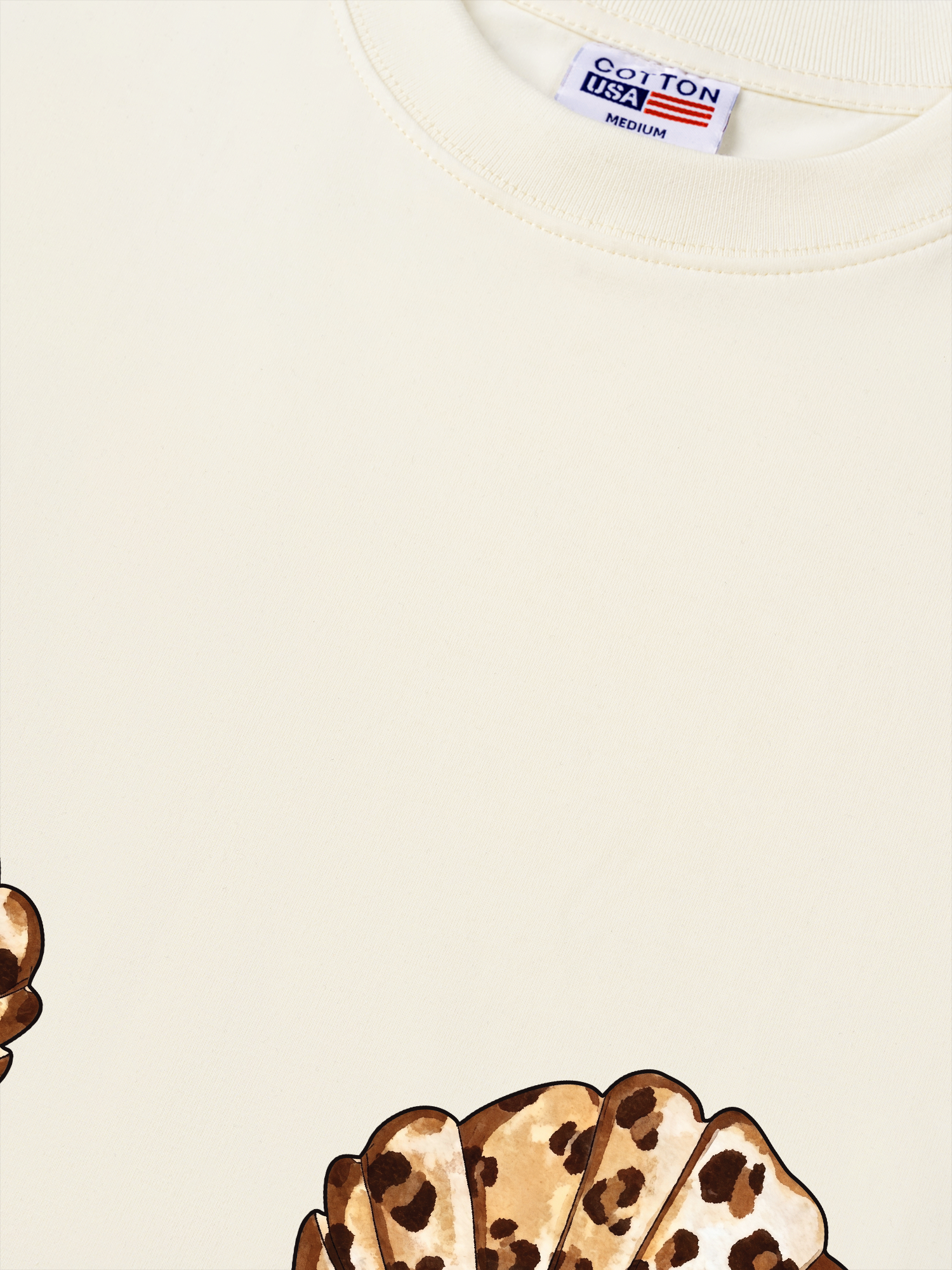 Áo Thun Relaxed Fit Urban Leopard Feline Shell