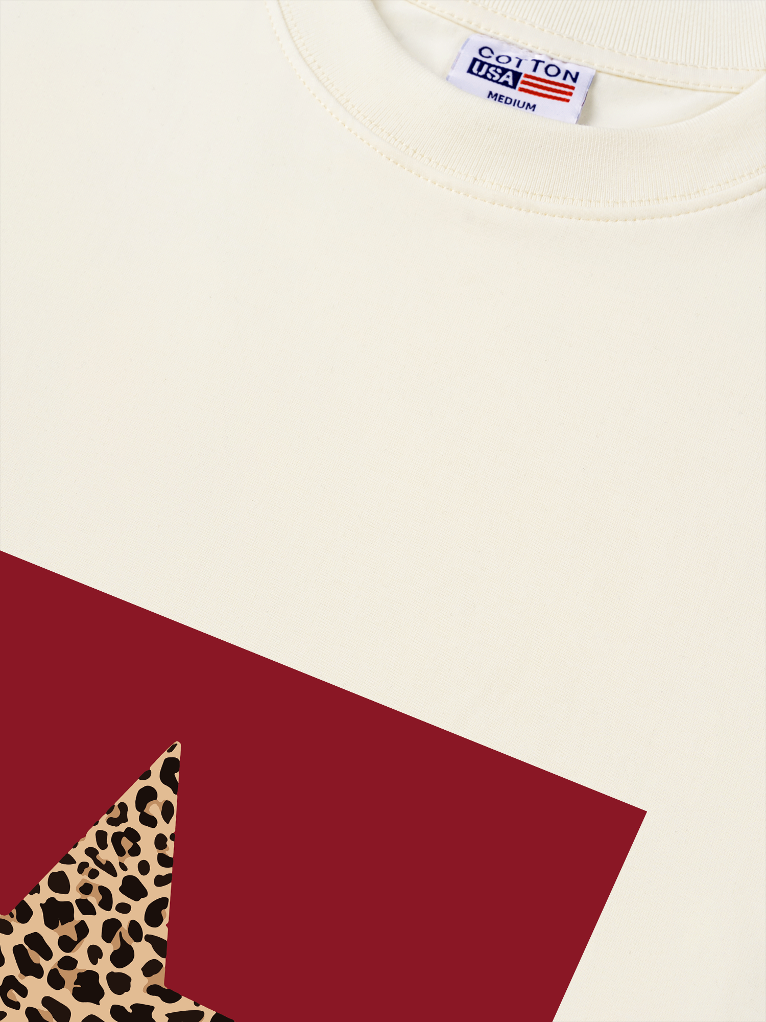Áo Thun Relaxed Fit Urban Leopard Star