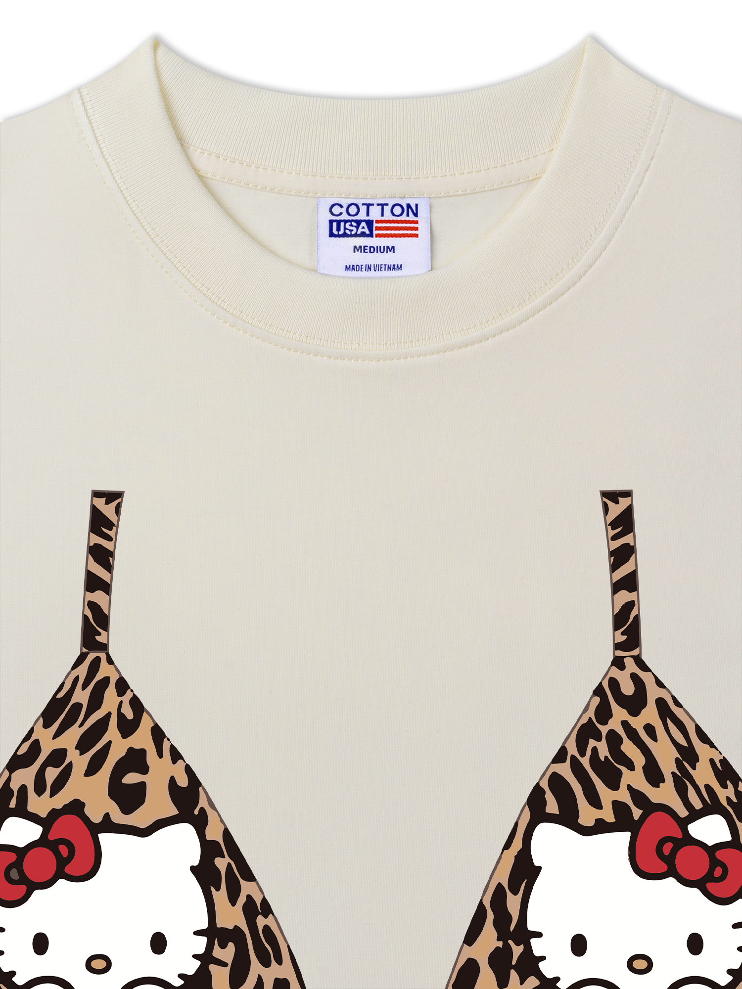 Áo Thun Relaxed Fit Urban Leopard Bikini