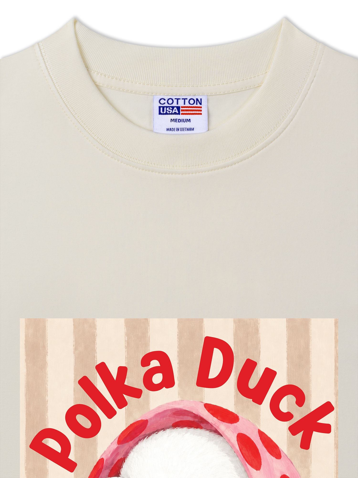 Áo Thun Relaxed Fit Farm Polka Duck