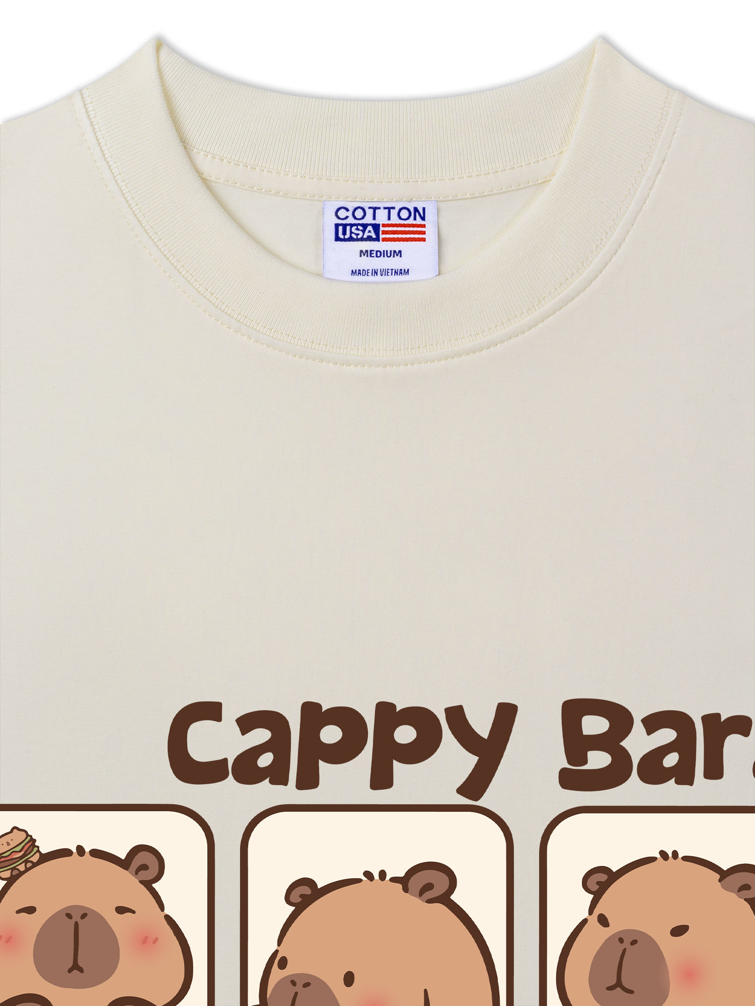 Áo Thun Relaxed Fit Farm Cappy Bara